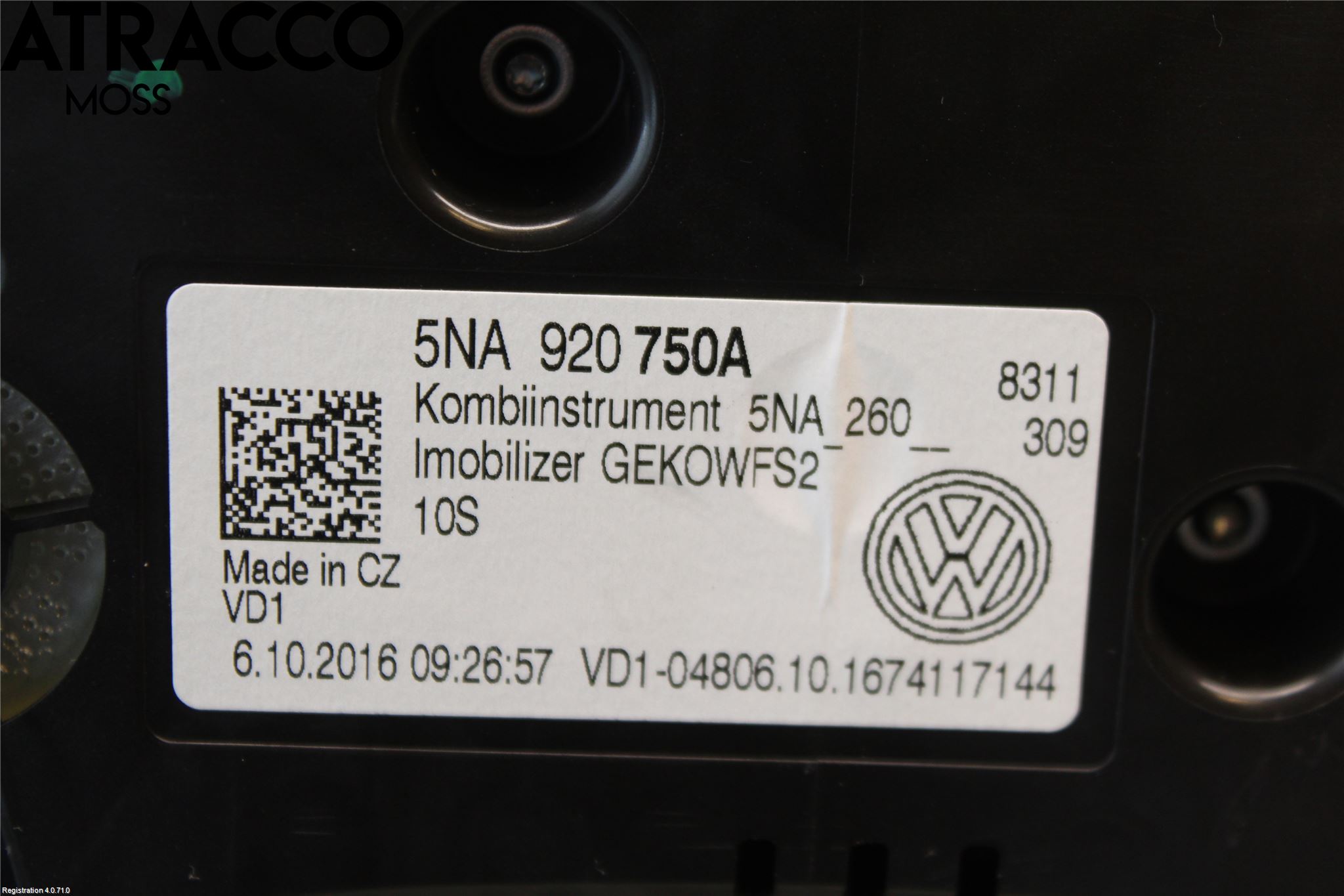 Volkswagen VW TIGUAN 16-24 Instr Kombinert