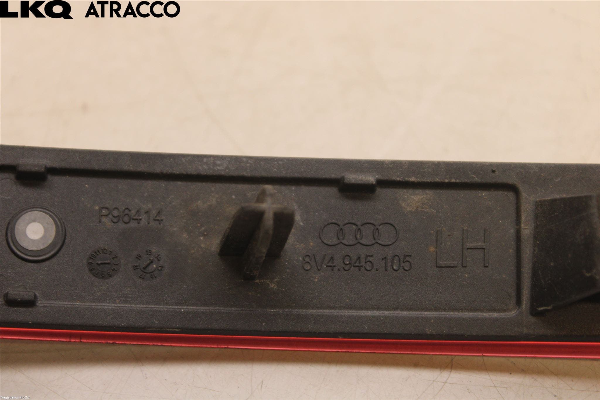 Audi A3/S3 05-13 Refleks Bak