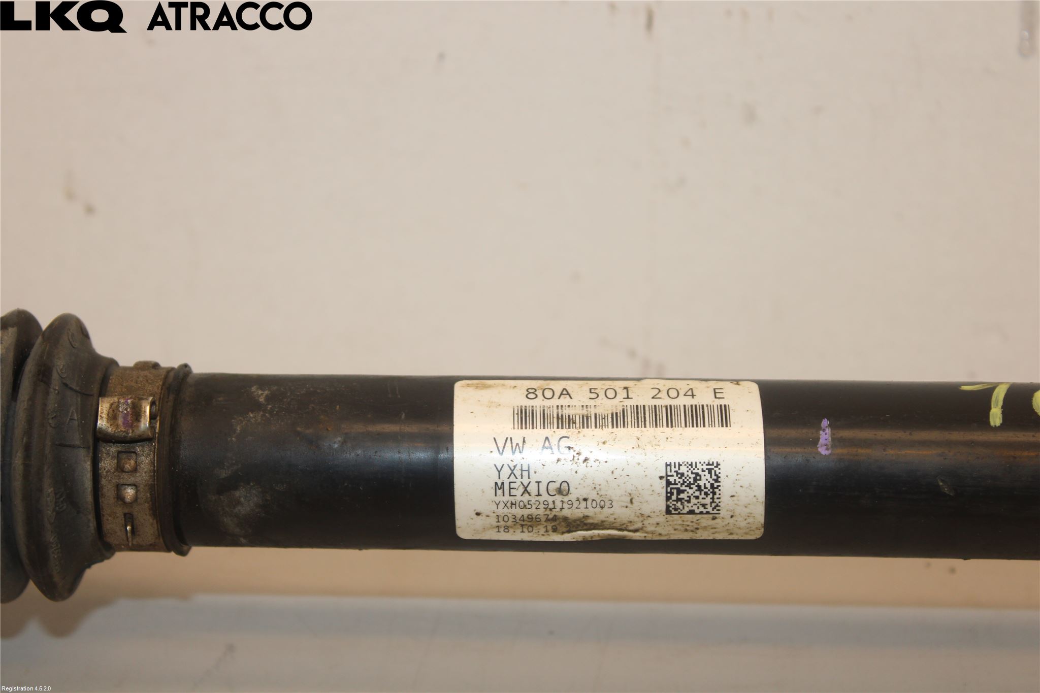 Audi Q5/SQ5 17- Drivaksel Bak Kompl Høyre