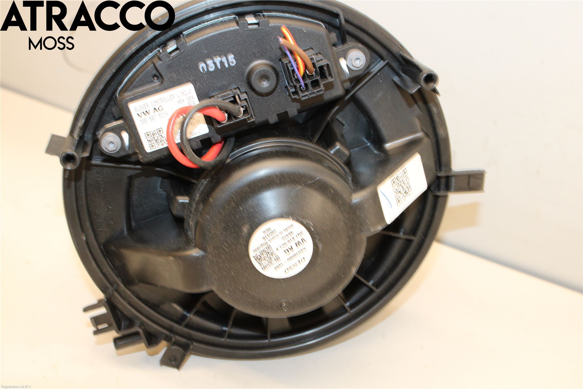 Volkswagen VW PASSAT 15-19 Varme Ac Varmeapparatvifte