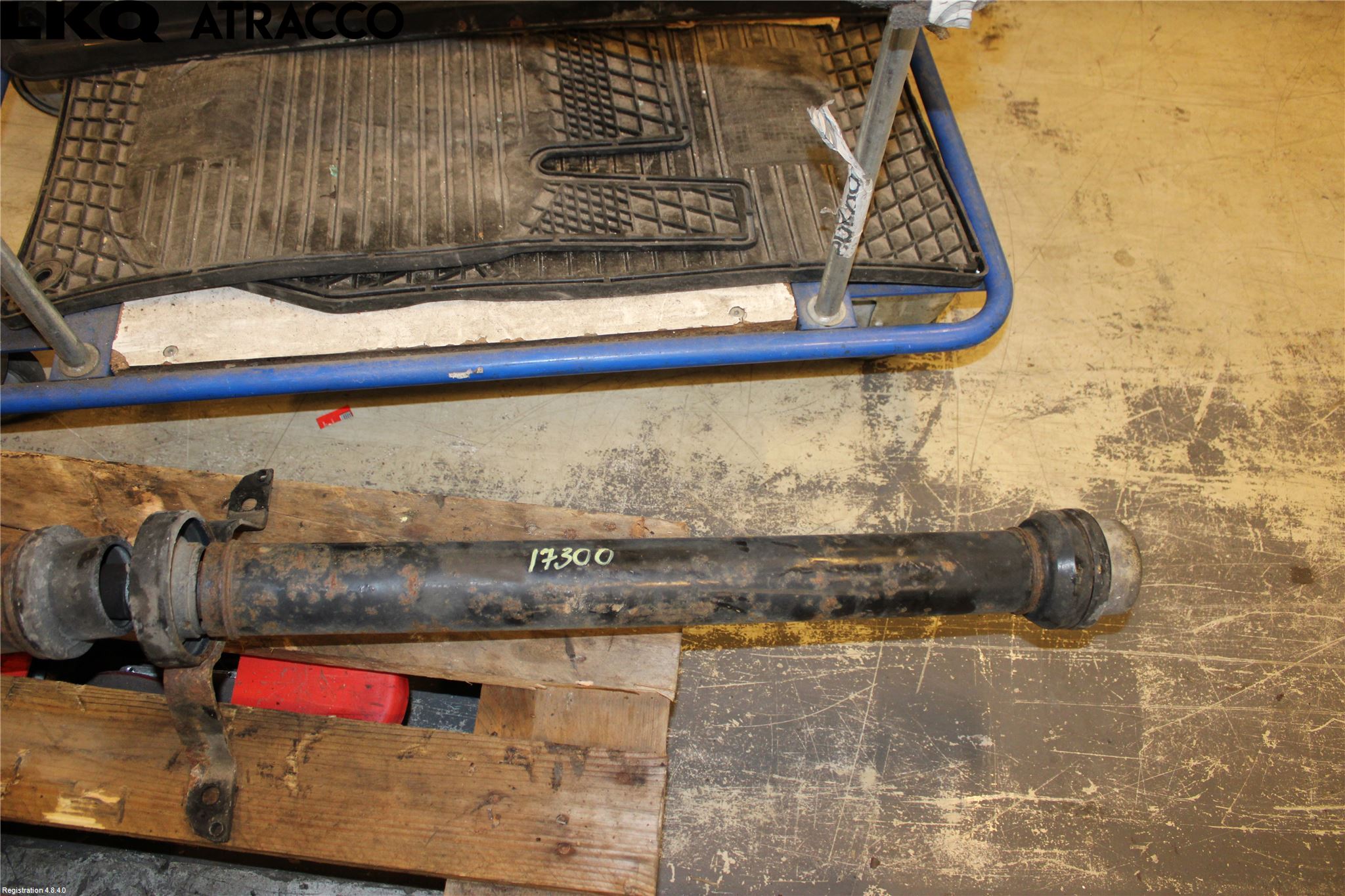 Audi A7/S7 4G 11-17 Mellomaksel Bakre