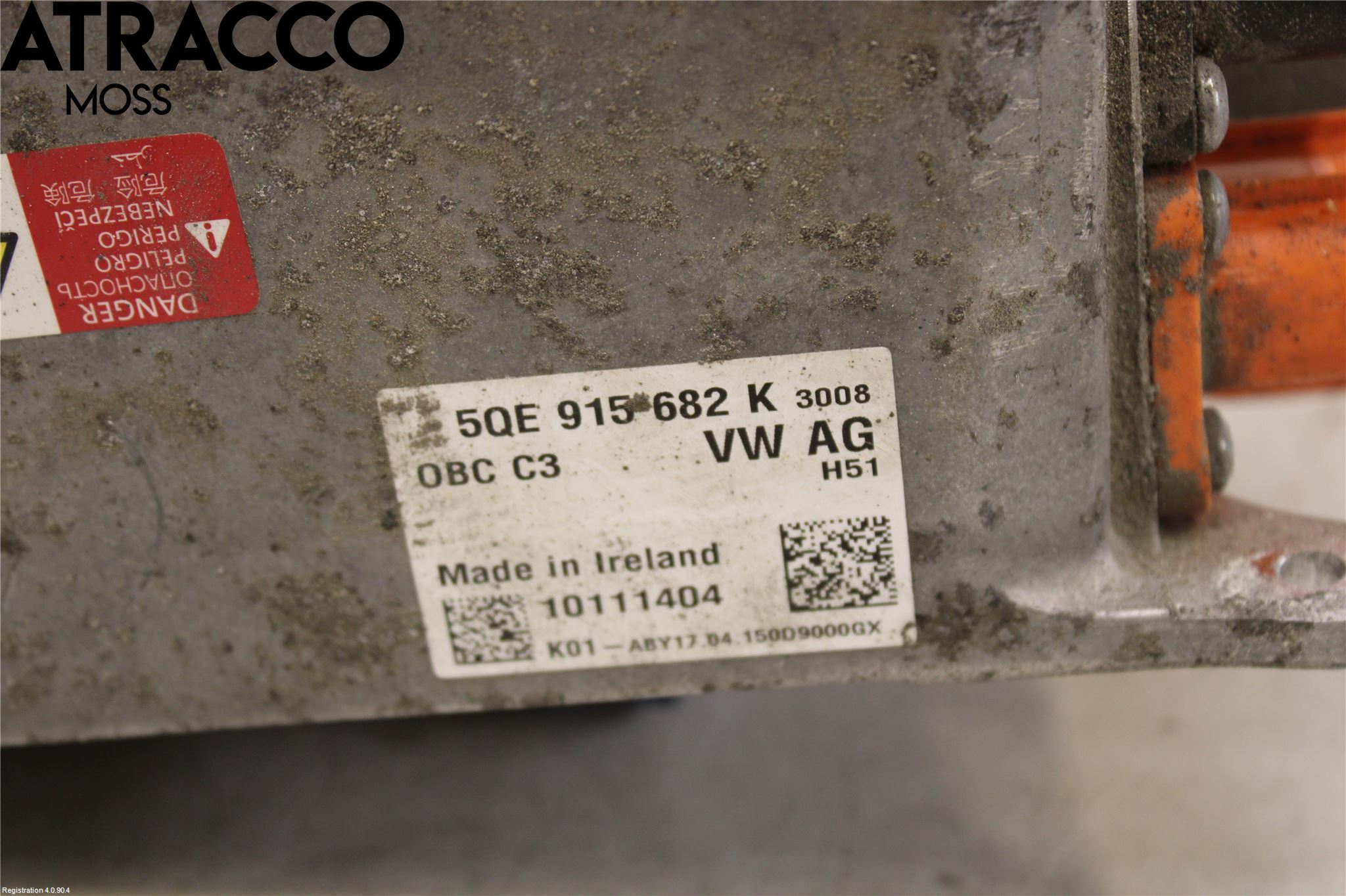 Volkswagen VW GOLF / E-GOLF VII 13-20 Batterilader Hybrid