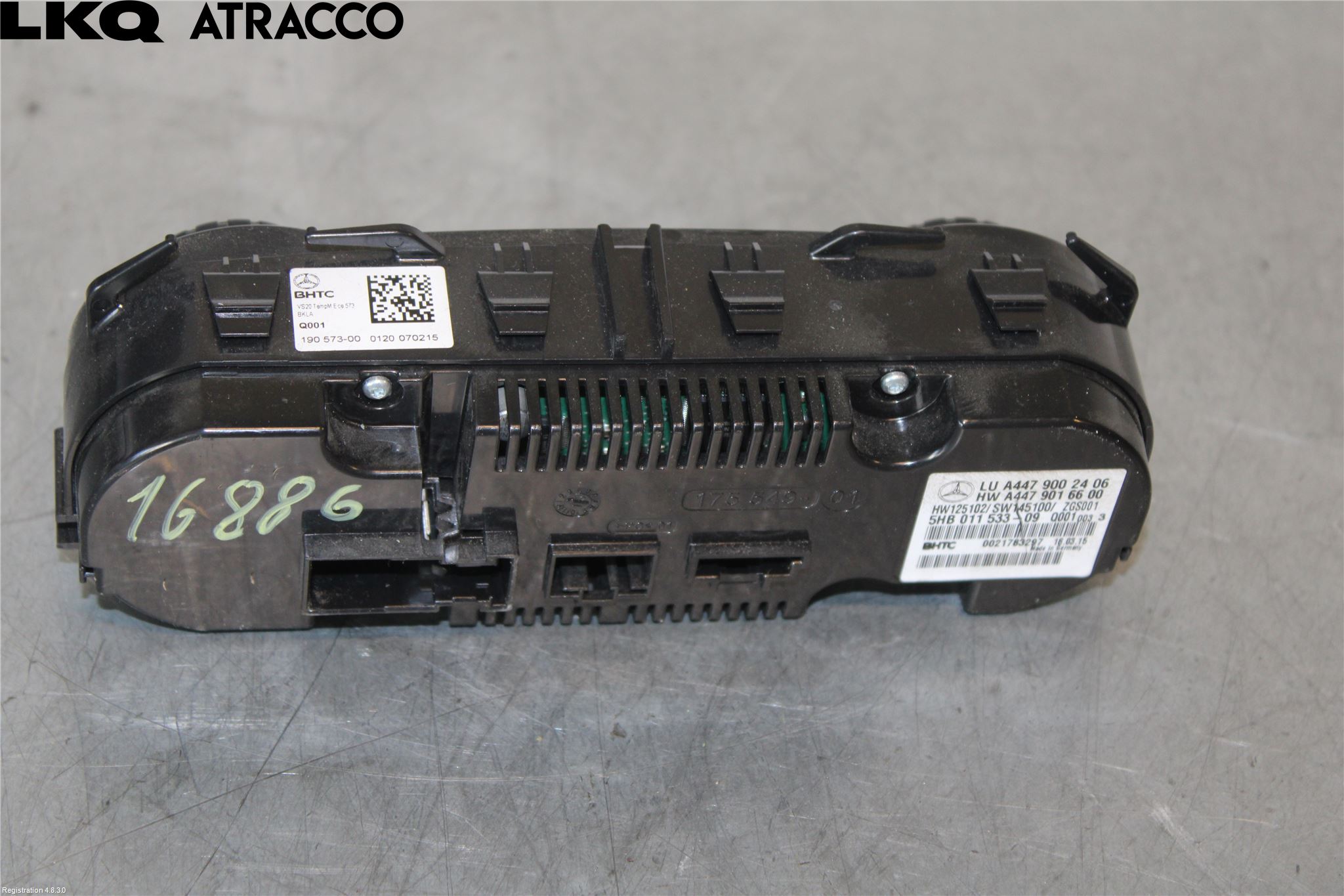 Mercedes-Benz MB VITO/V-KLASS (W640,W447,W448) 14- Varme Ac Betjening-Display