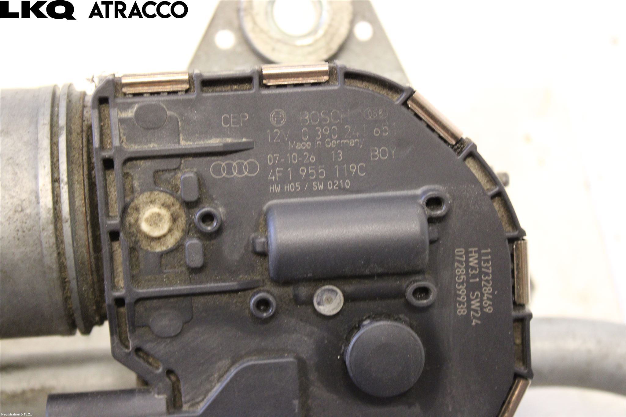 Audi A6/S6     05-11 Viskermotor Frontrute