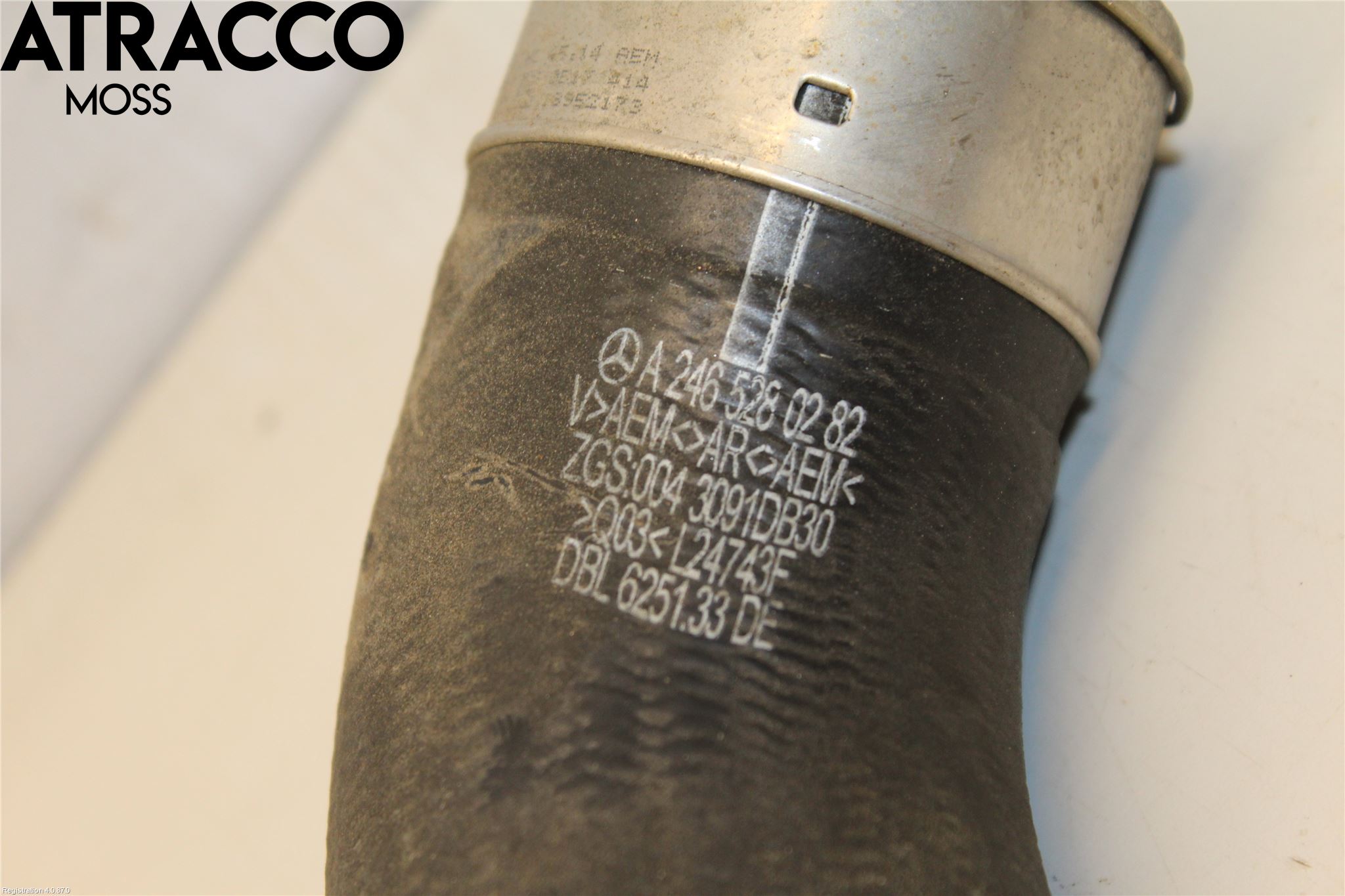 Mercedes-Benz MB GLA-KLASS (X156) 13-20 Intercooler Rør-Slange