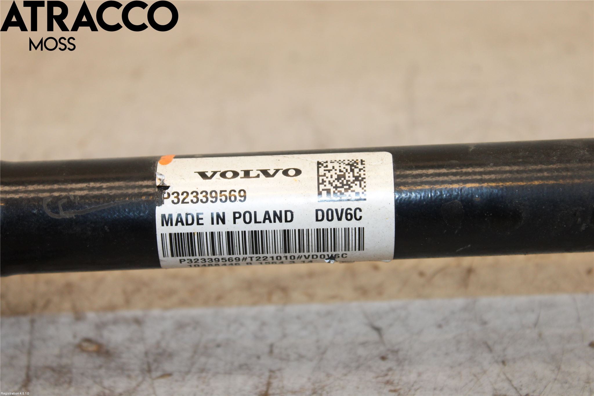 Volvo XC40/RECHARGE 18- Drivaksel Bak Kompl Venstre