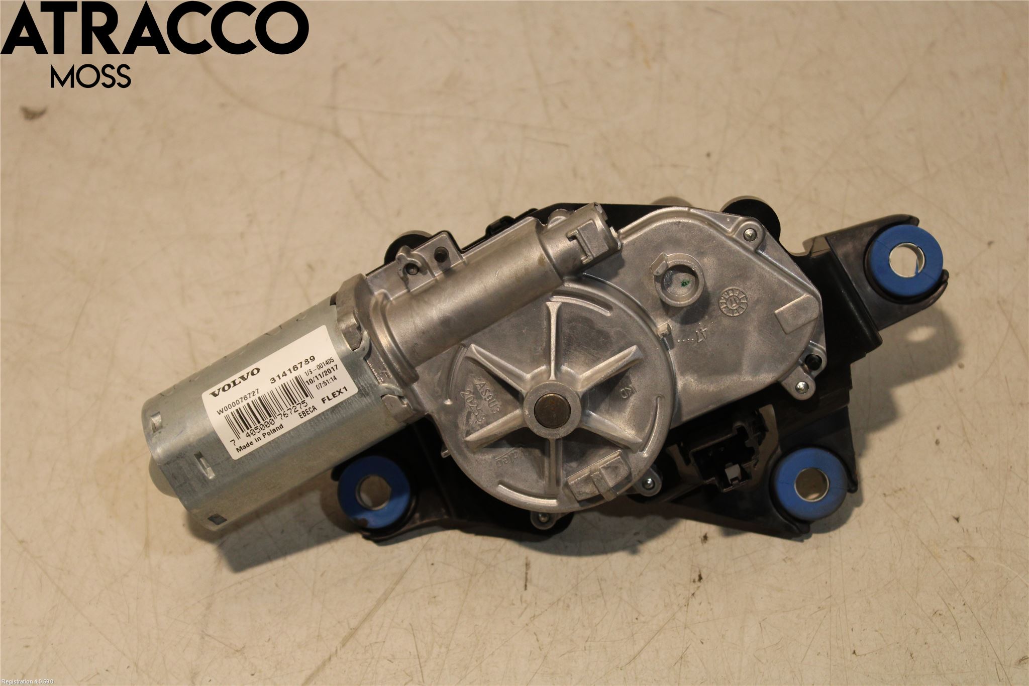 Volvo XC60 18- Viskermotor Bakluke