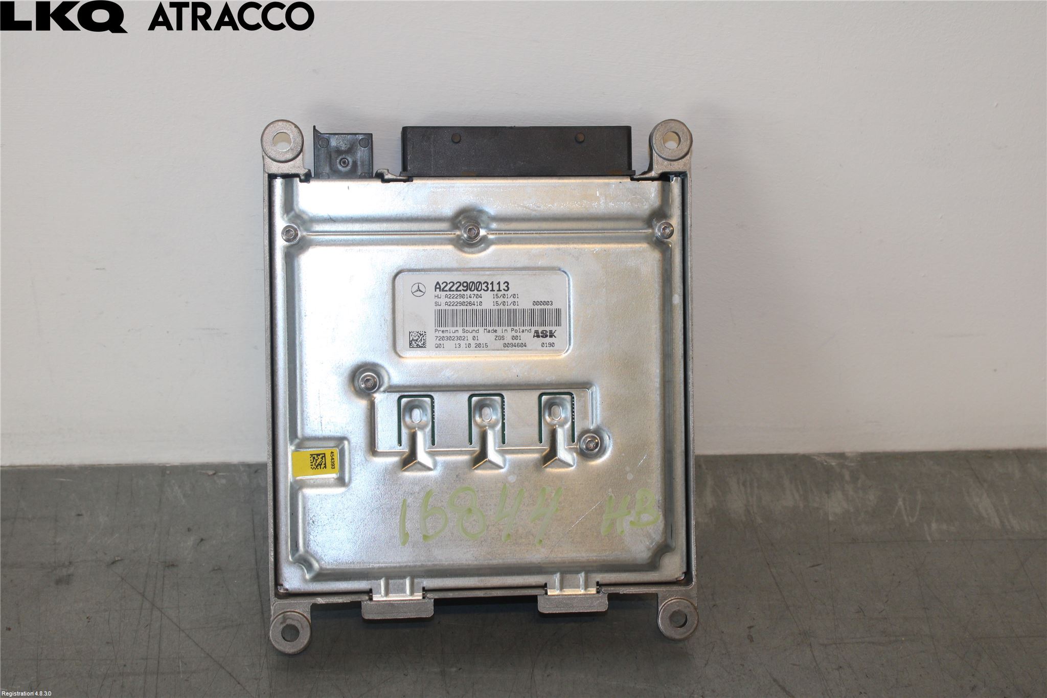 Mercedes-Benz MB C-KLASS (W205) 14-21 Stereo Forsterker