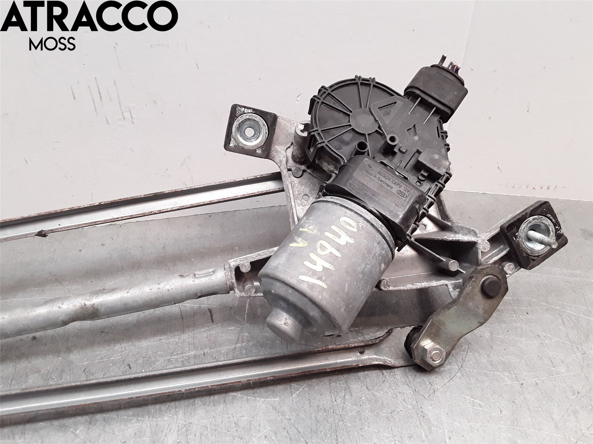 Ford MONDEO 07-15 Viskermotor Frontrute