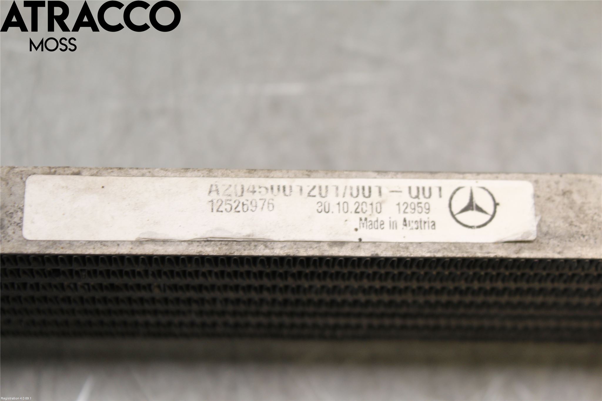 Mercedes-Benz MB E-KLASS (W212) 09-16 Radiator Oljekjøler Automatgea