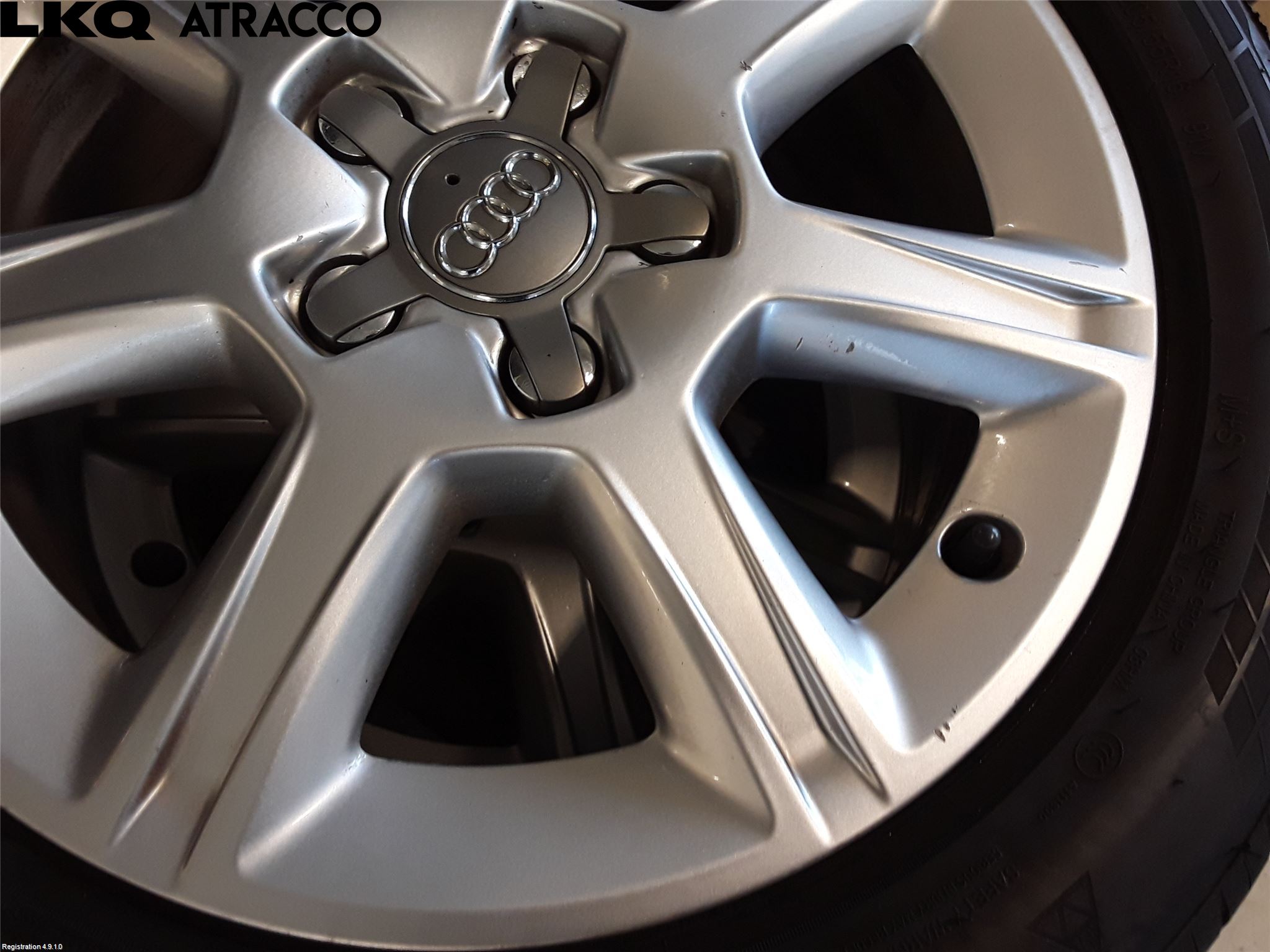 Audi A3/S3 05-13 Dekk Sommer På Alu Felg 4Stk