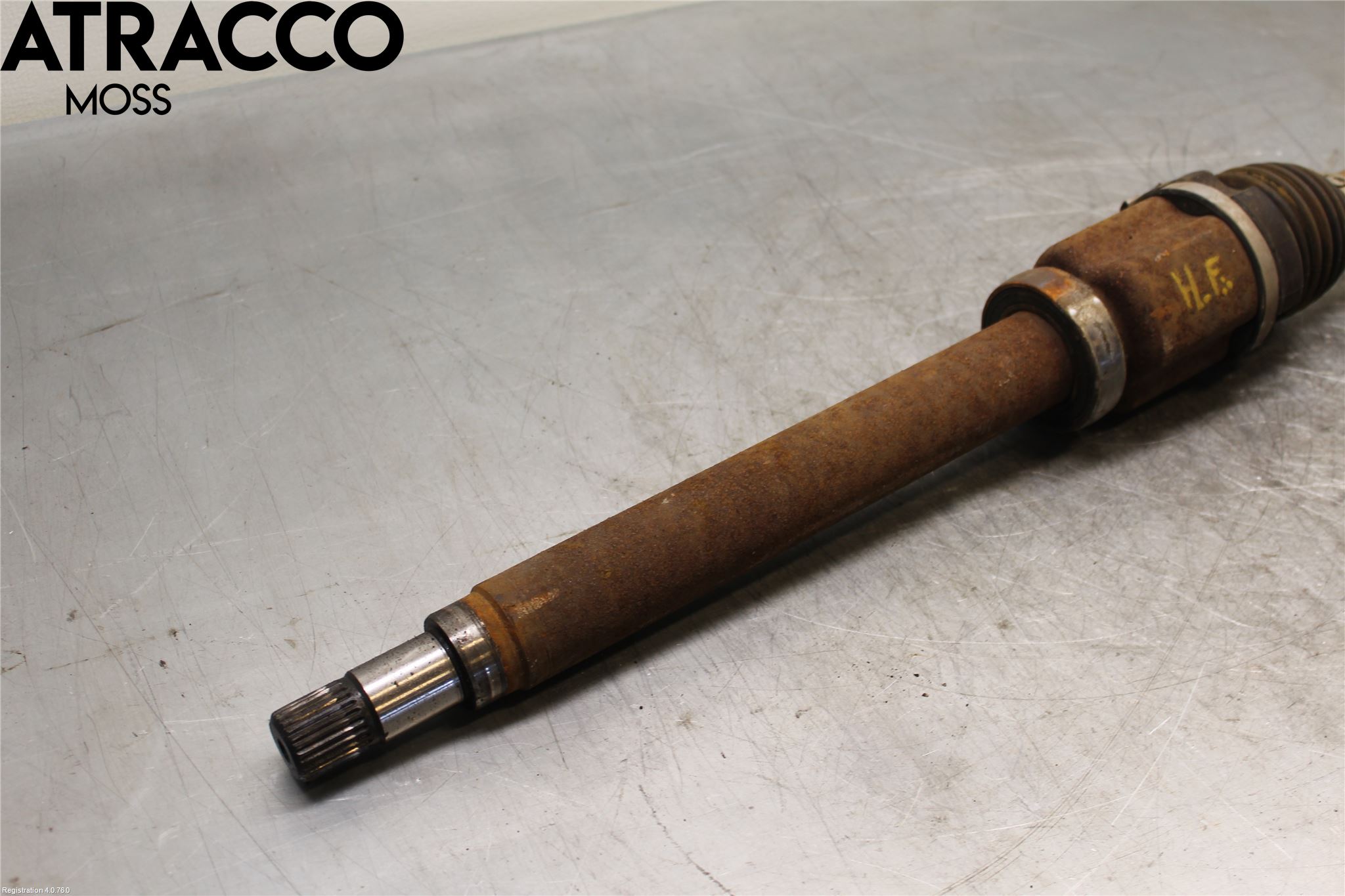 Ford TRANSIT/TOURNEO CONNECT 13-22 Drivaksel Foran Kompl Høyre