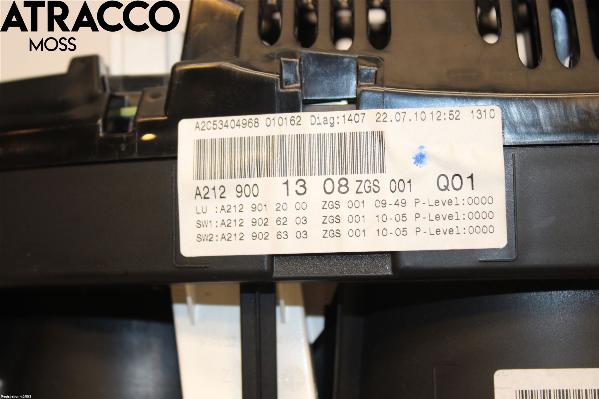 Mercedes-Benz MB E-KLASS (W212) 09-16 Instr Kombinert