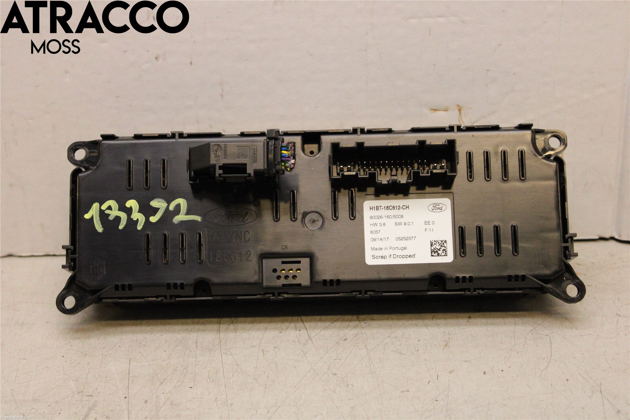 Ford FIESTA (VII) 18-23 Varme Ac Betjening-Display