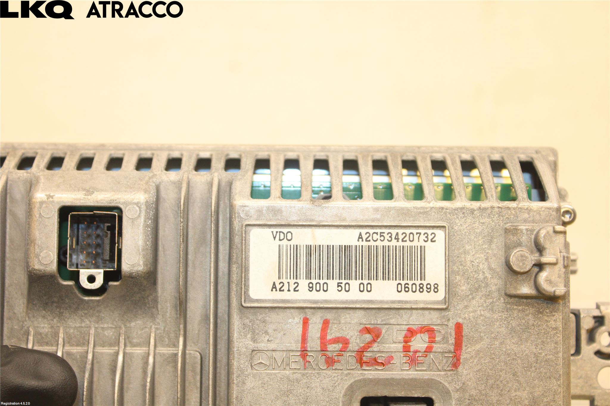 Mercedes-Benz MB E-KLASS (W212) 09-16 Instr Skjerm Dvd-Gps-Ac-Tlf