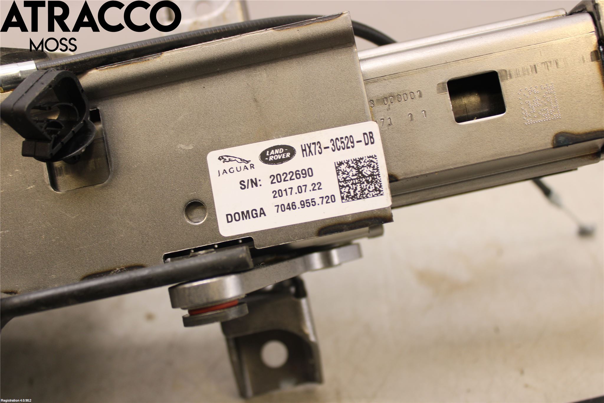 Jaguar F-PACE Rattakselaggregat Justerbart