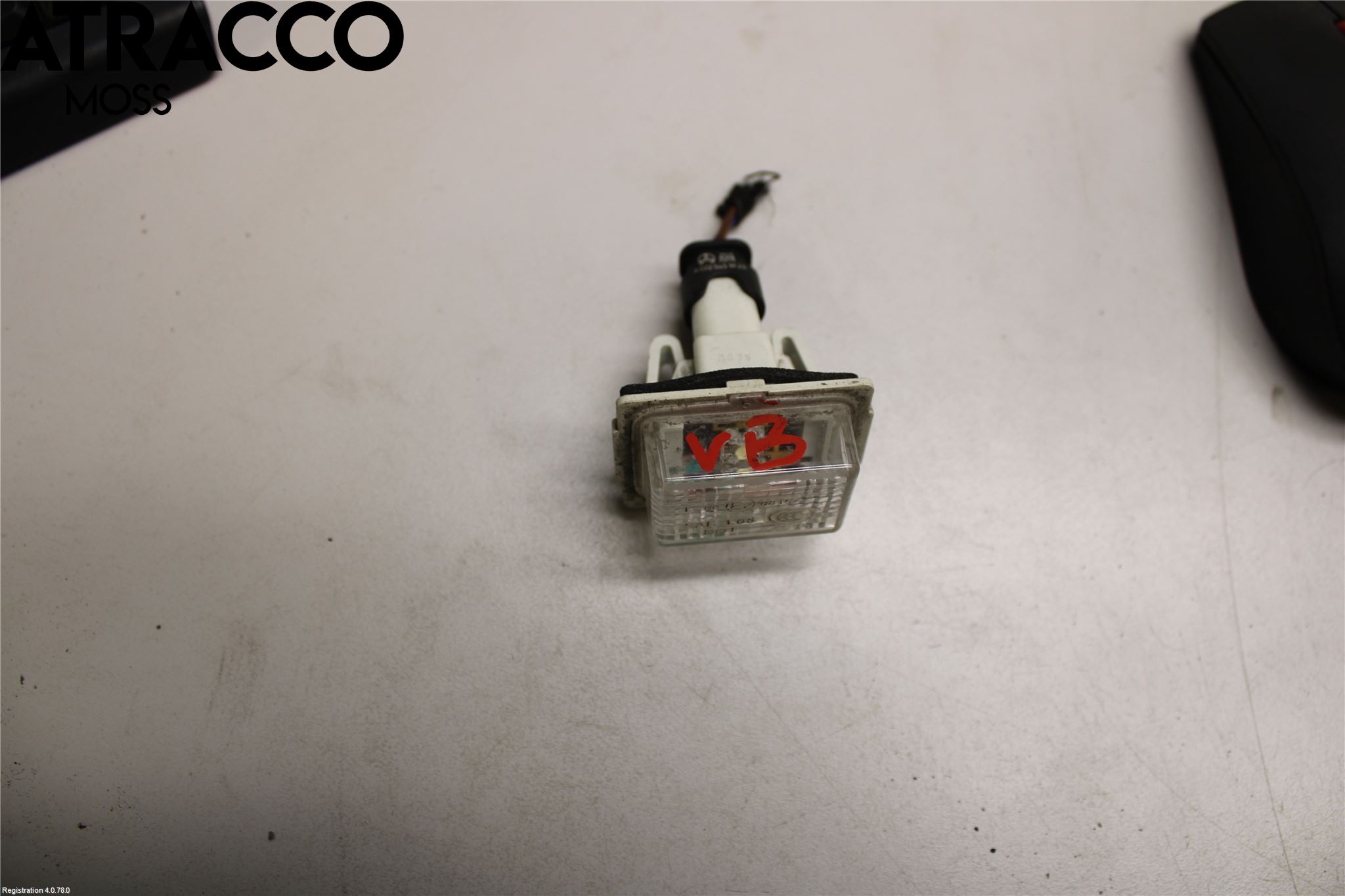 Mercedes-Benz MB E-KLASS (W212) 09-16 Skilt Belysning