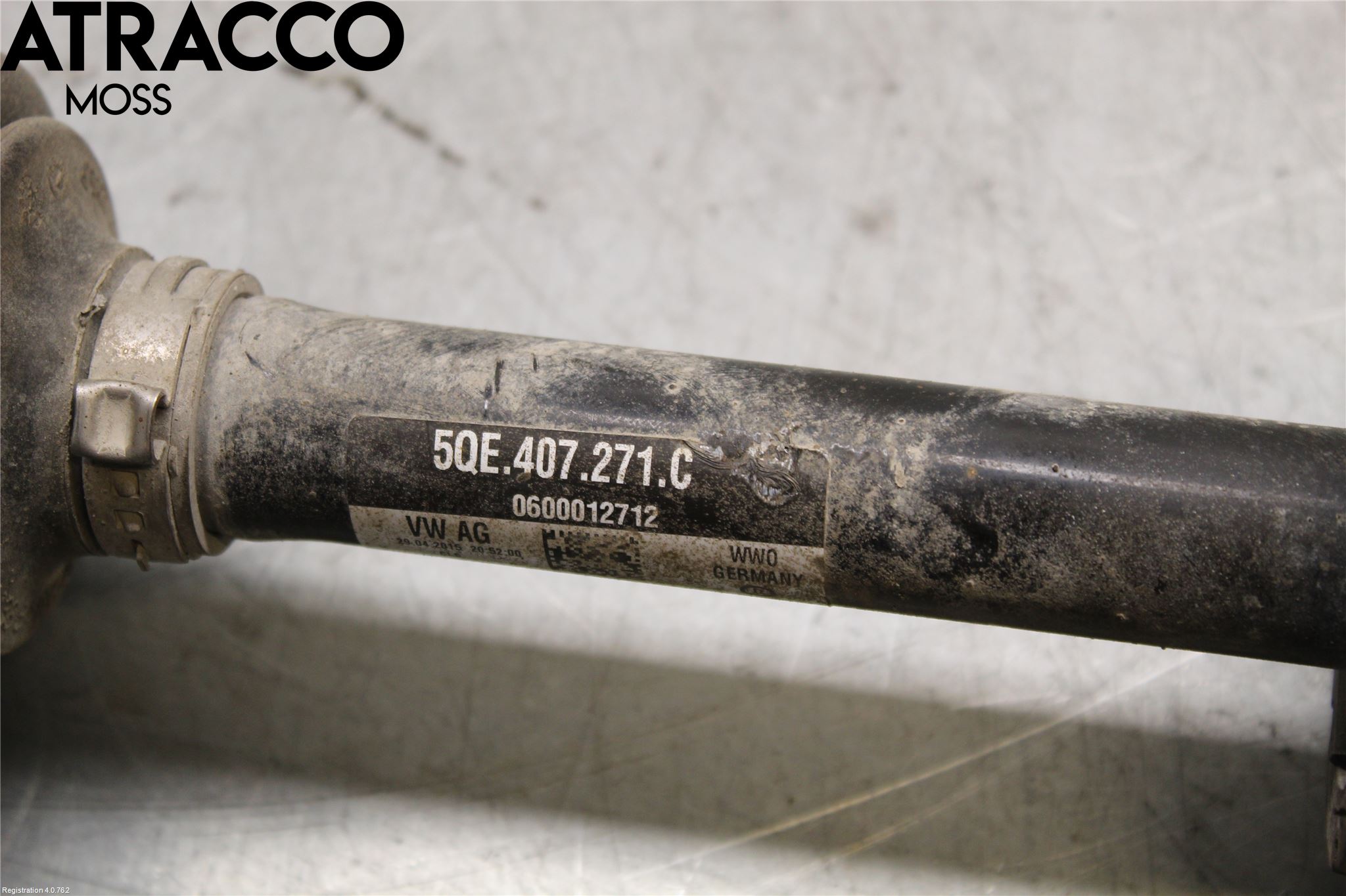 Volkswagen VW GOLF / E-GOLF VII 13-20 Drivaksel Foran Kompl Venstre