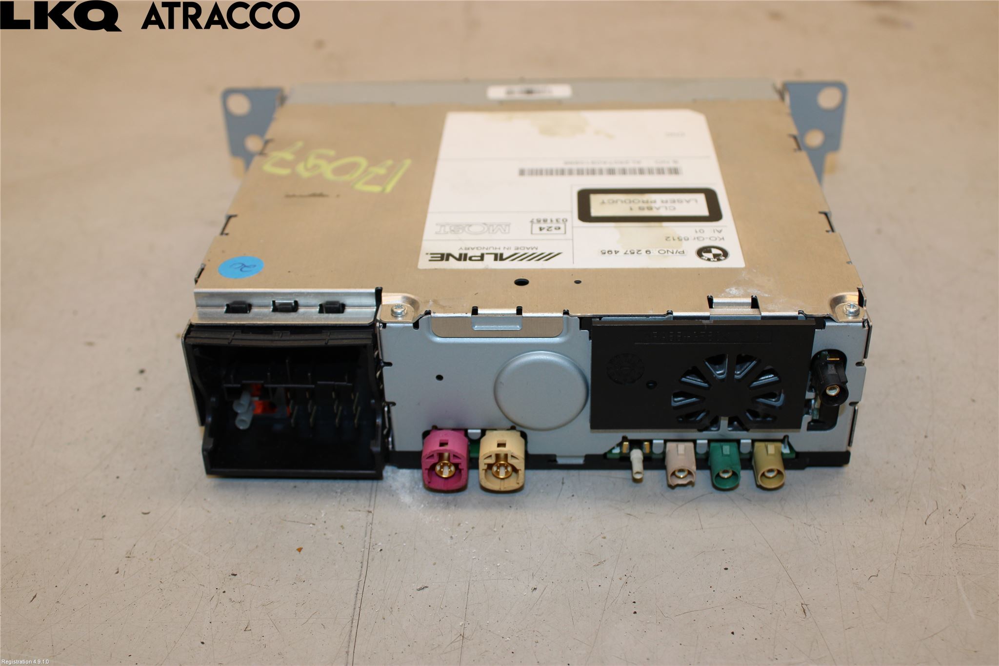 BMW X3 F25 10-17 Stereo Cd Veksler