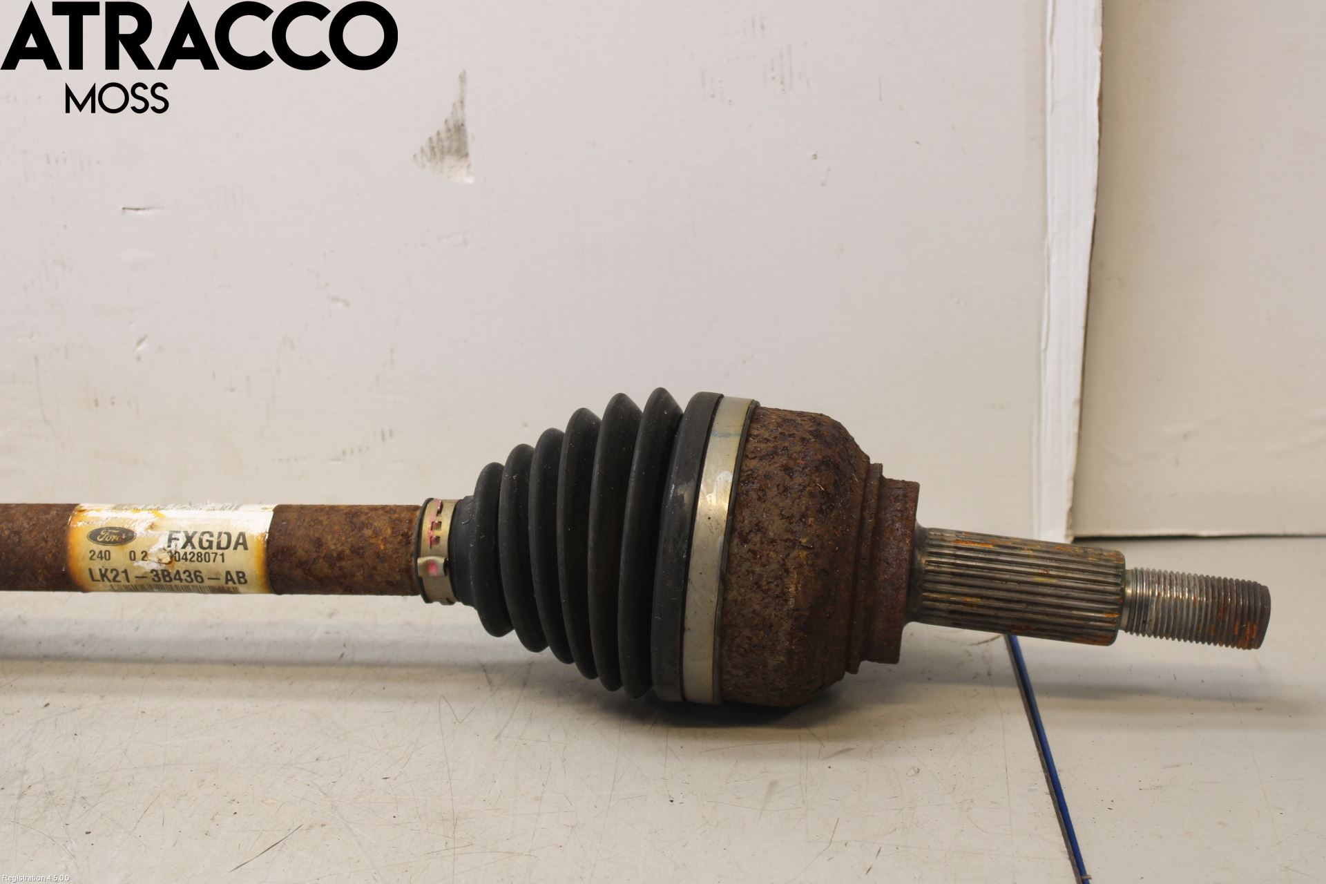 Ford TRANSIT/TOURNEO CUSTOM 13-24 Drivaksel Foran Kompl Høyre