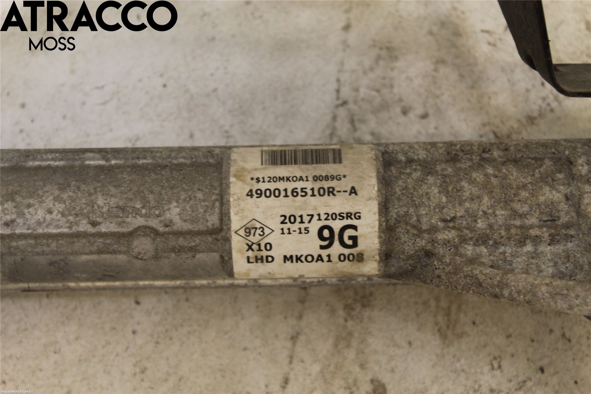 Renault ZOE/E-TECH 13- Servo Snekke - Tannstang