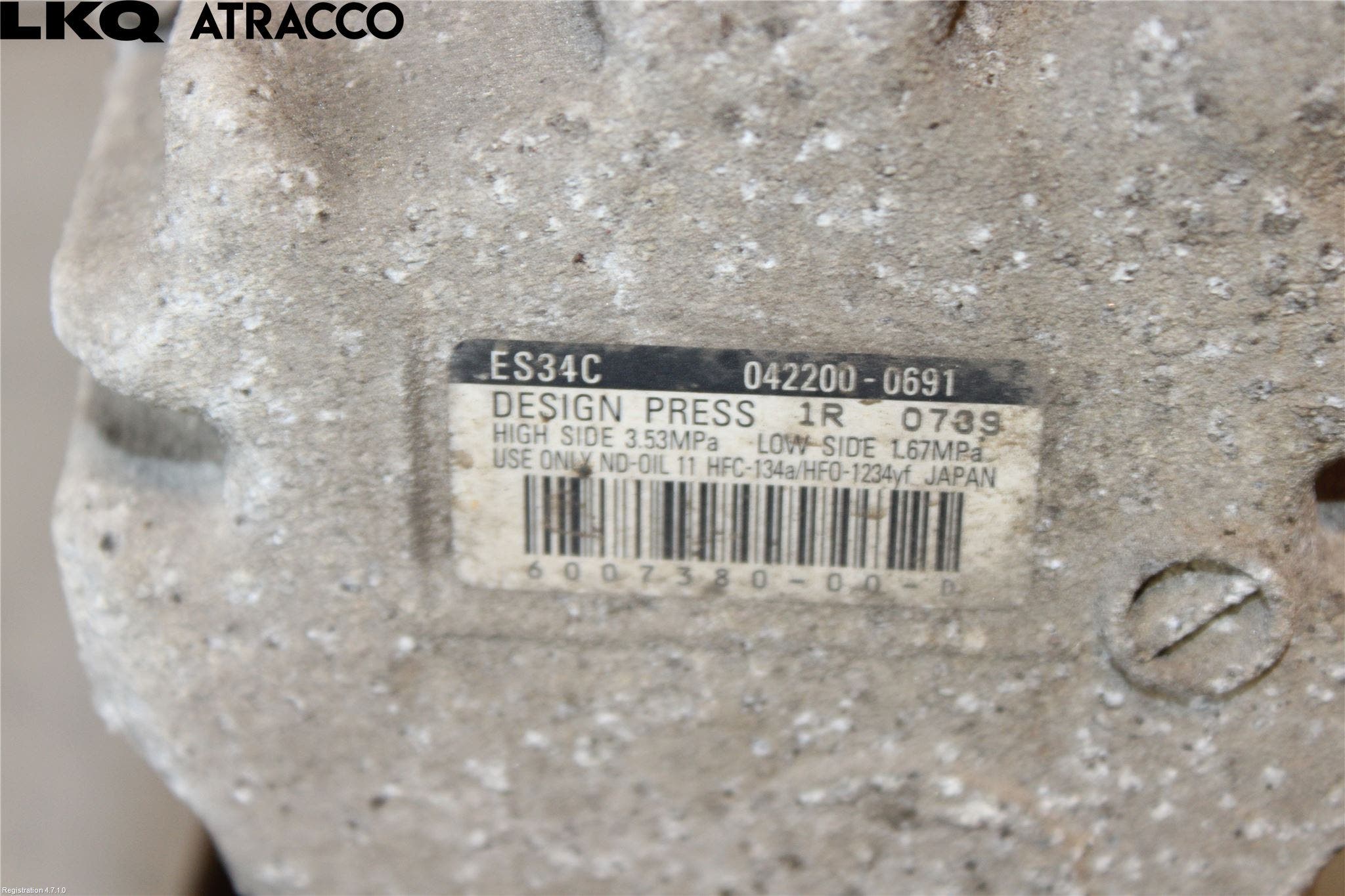 Tesla MODEL S 13- Varme Ac Kompressor