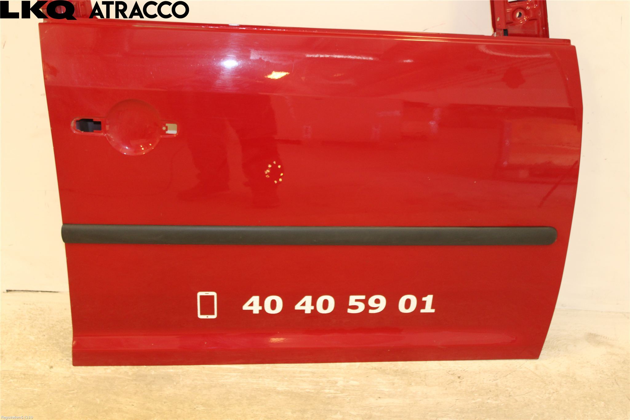 Volkswagen VW CADDY 11-15 Dør 4D Foran Høyre