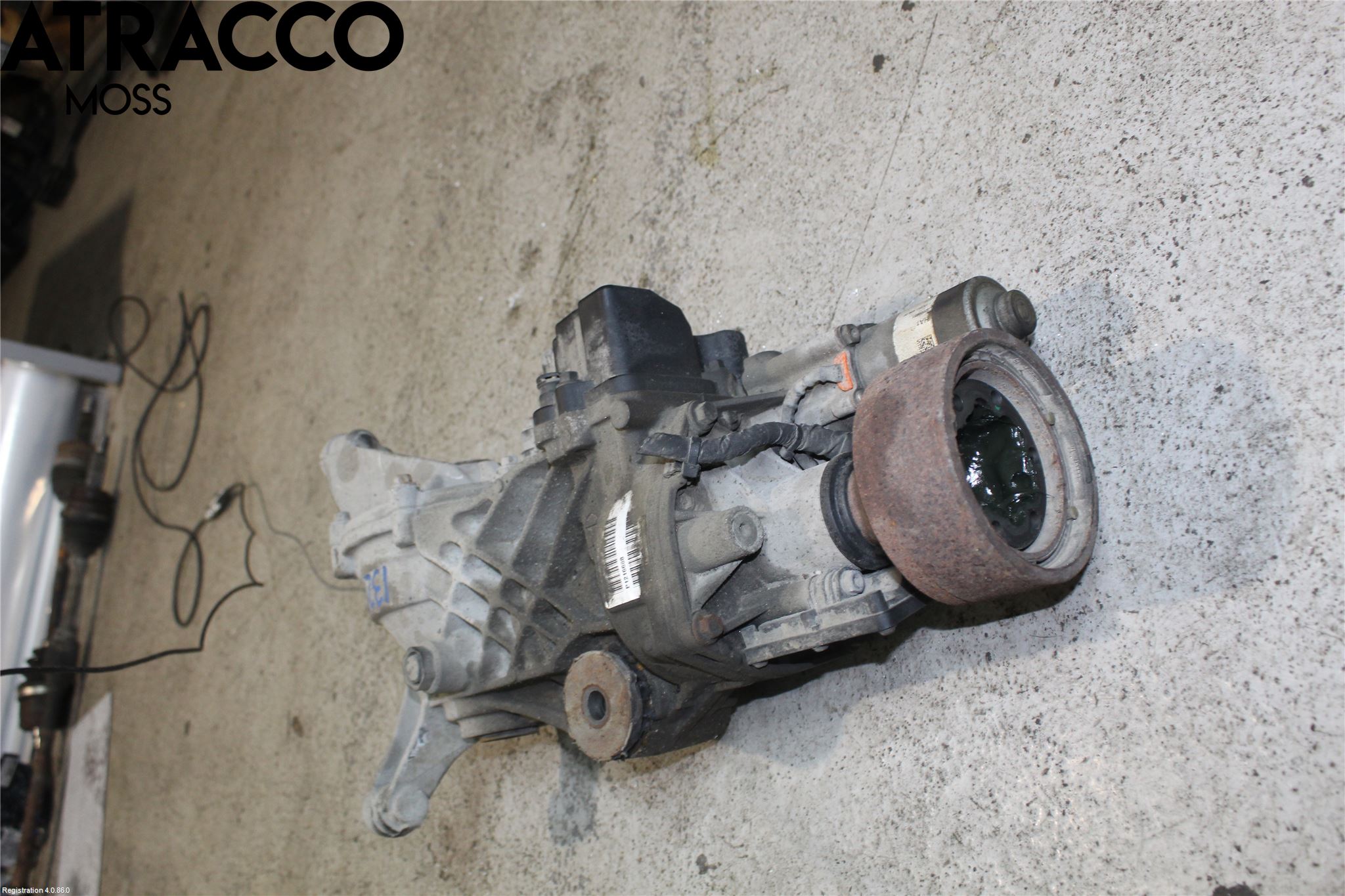 Volvo XC60 09-13 Bakaksel Kardang Bak -Diff