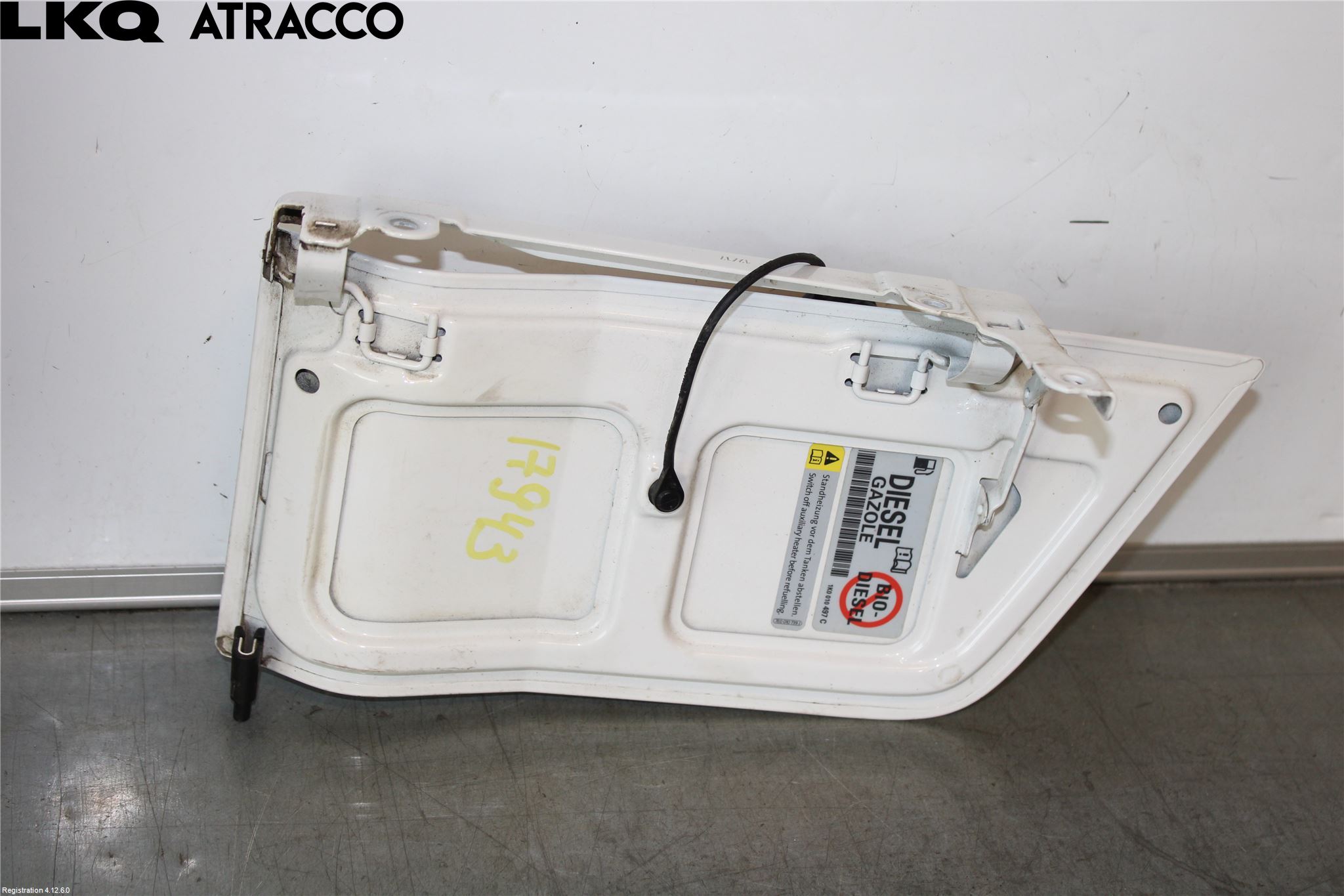 Volkswagen VW CRAFTER II / E-CRAFTER 17- Drivstoff Tankluke