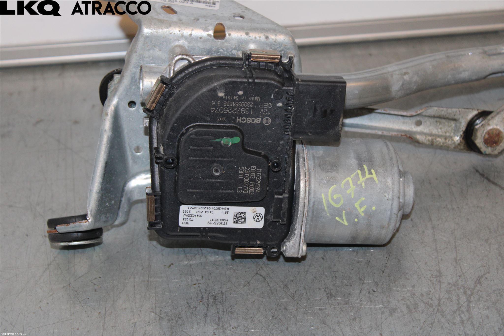 Volkswagen VW ID BUZZ/CARGO 22- Viskermotor Frontrute