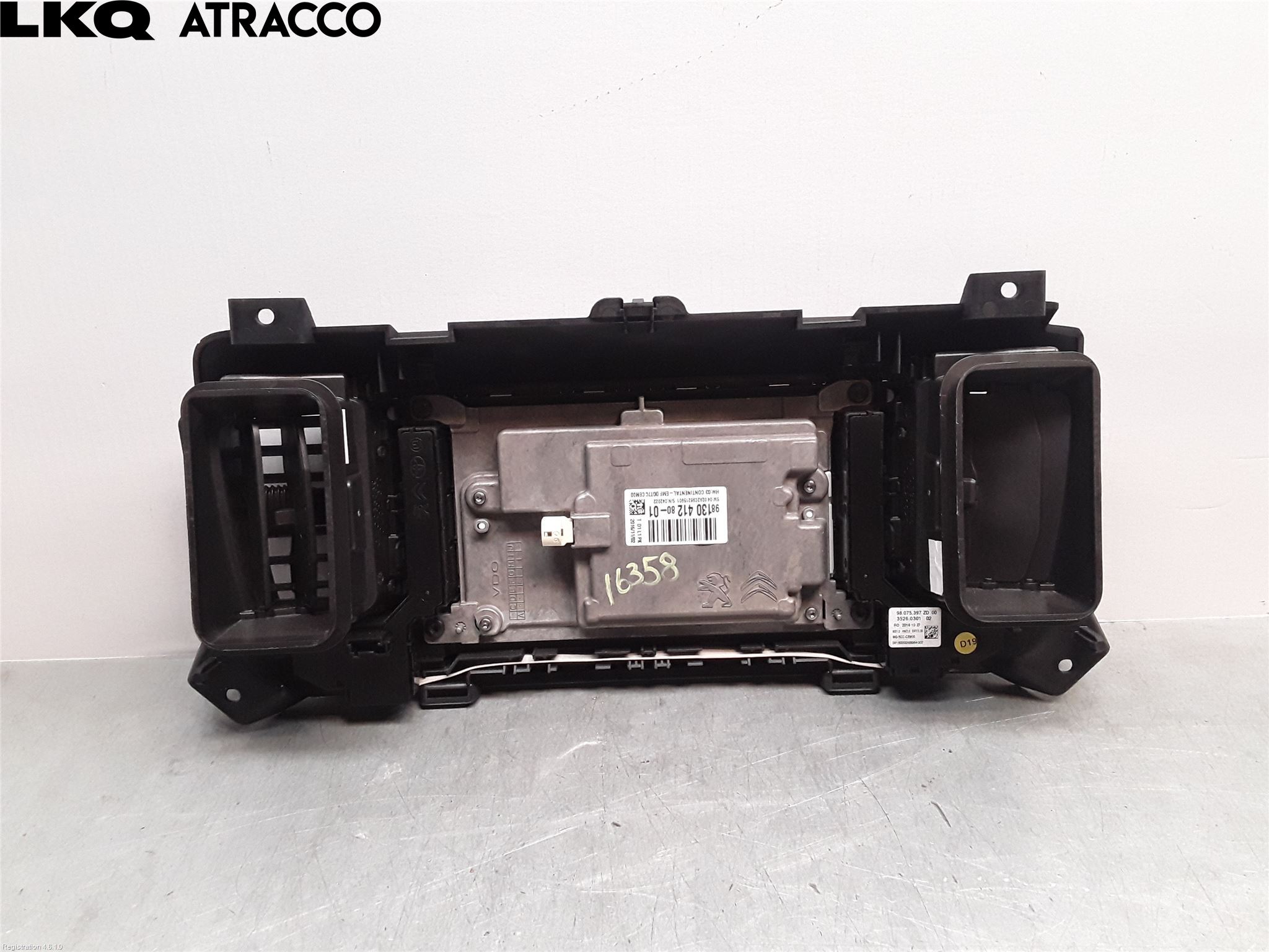 Peugeot EXPERT/E-EXPERT 17- Multifunktionsdisplay