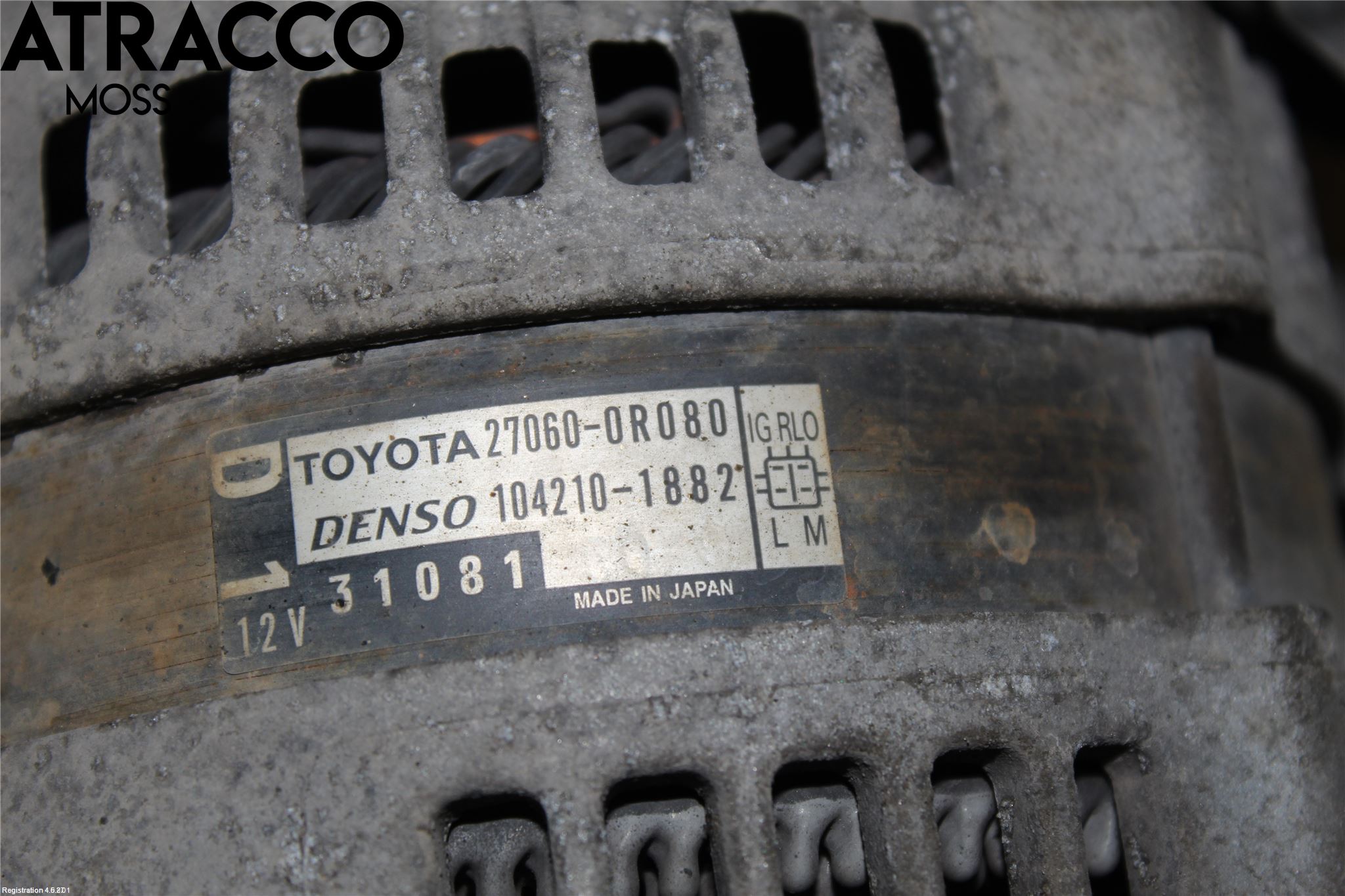 Toyota AVENSIS 09-15 Dynamo