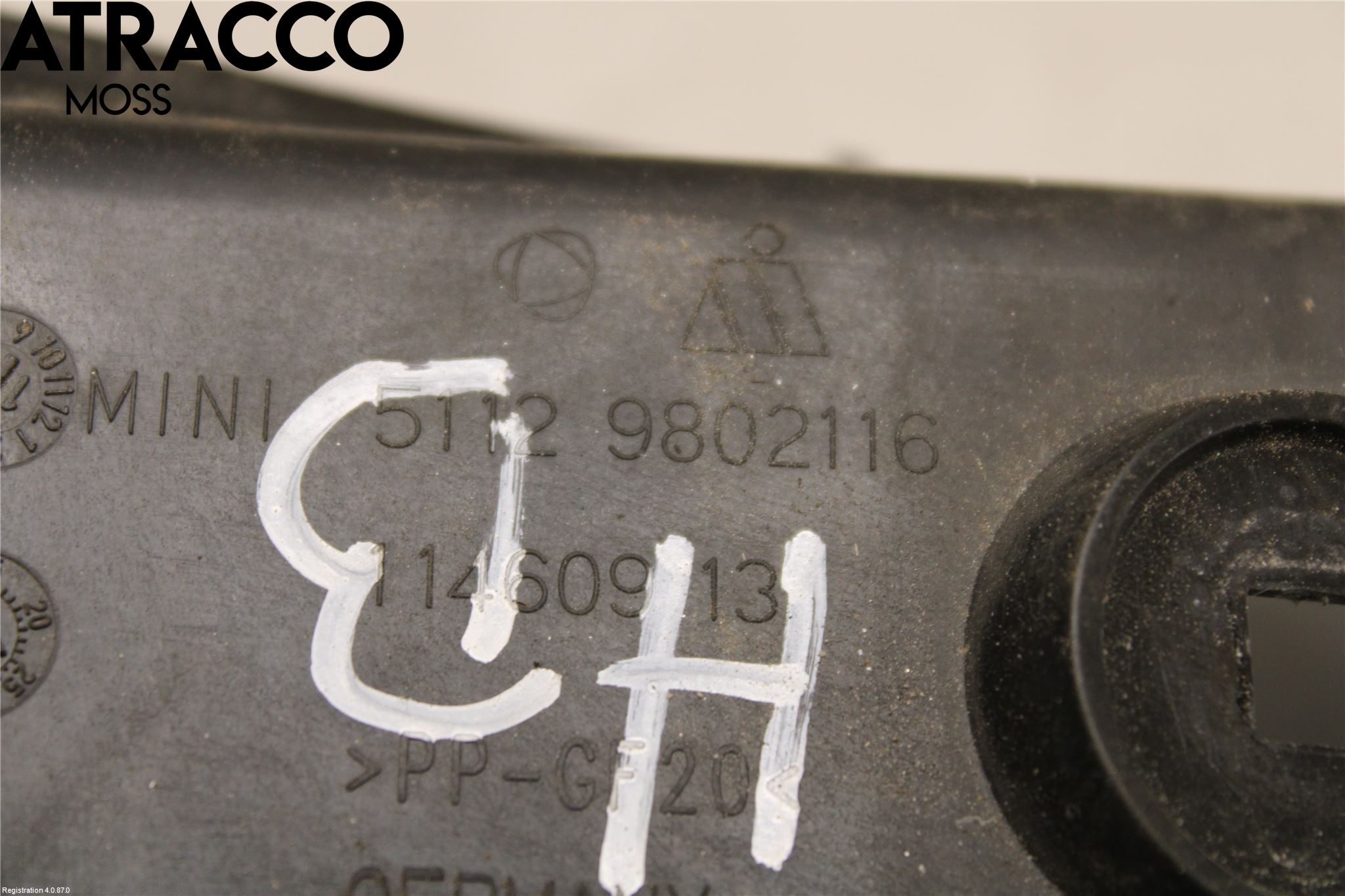 Mini COUPE R56 05-14 Støtfanger Bak Feste