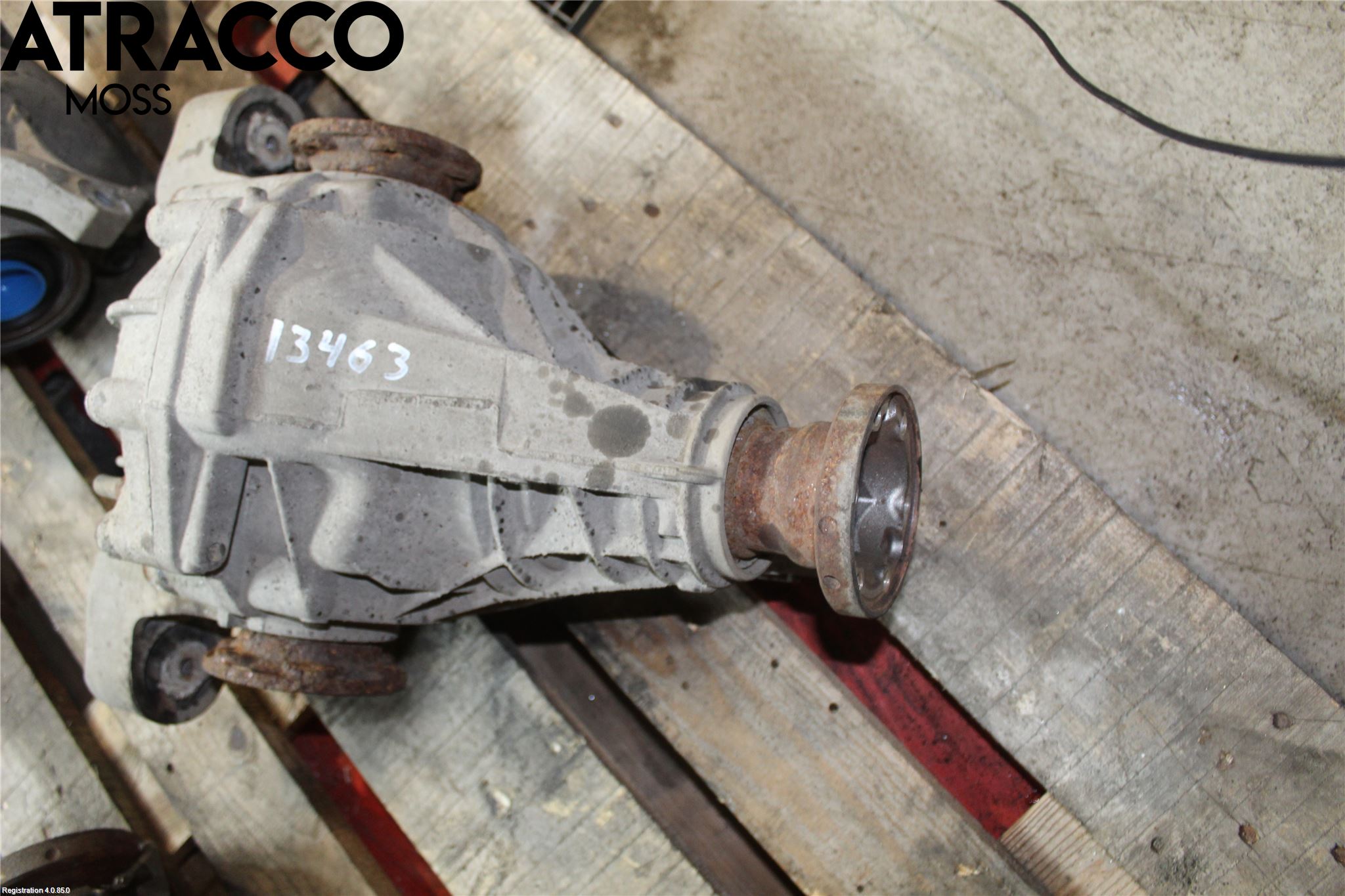 Porsche CAYENNE 03- Bakaksel Kardang Bak -Diff