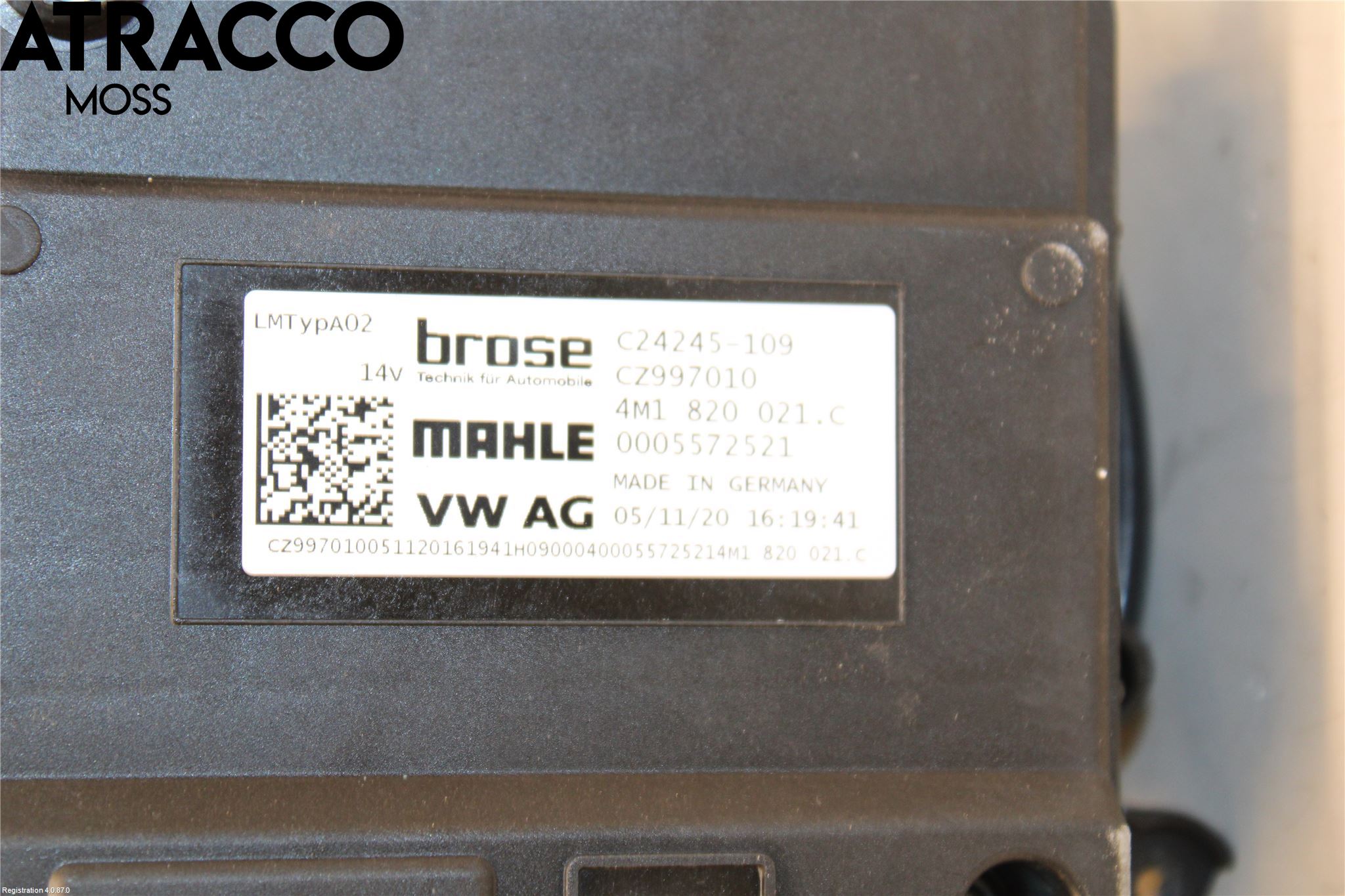 Audi E-TRON, S GE 19- Varme Ac Kjølevifte