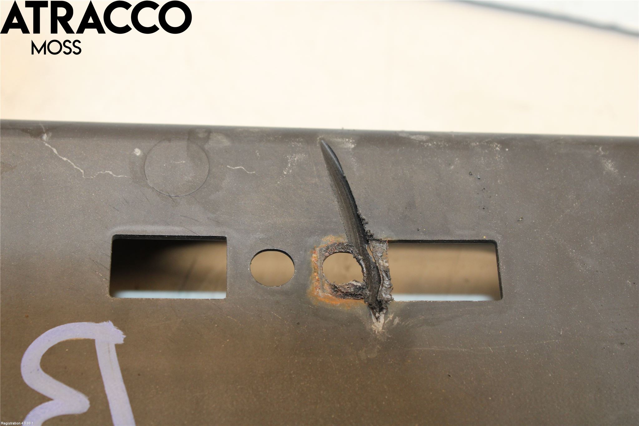 Hyundai VELOSTER 12-17 Støtfanger Bak Midt Del