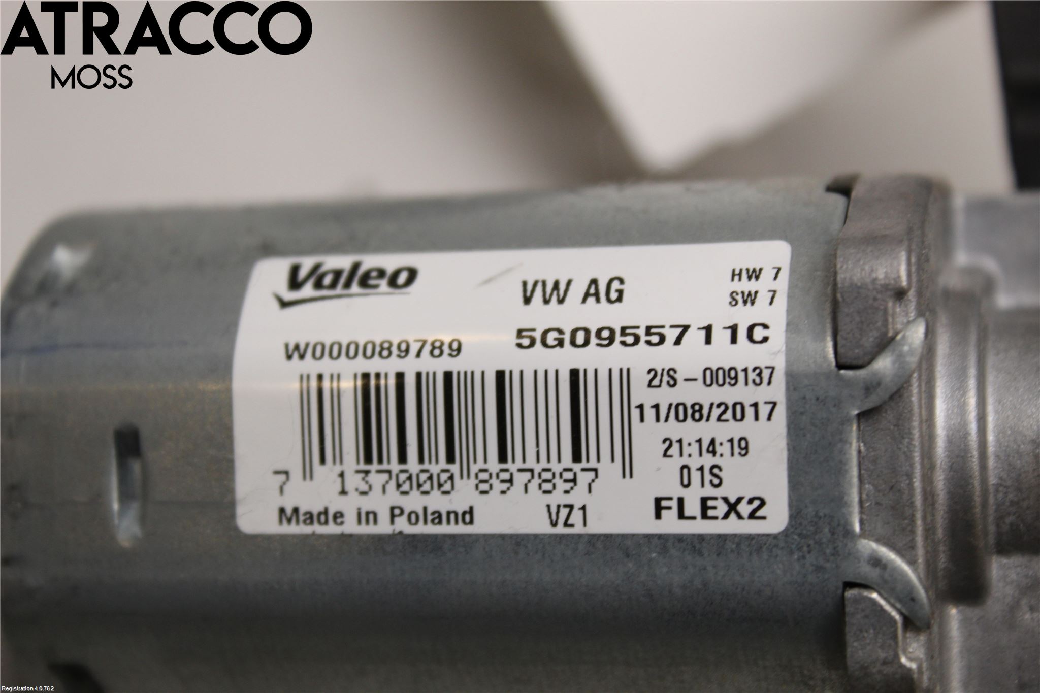 Volkswagen VW GOLF / E-GOLF VII 13-20 Viskermotor Bakluke