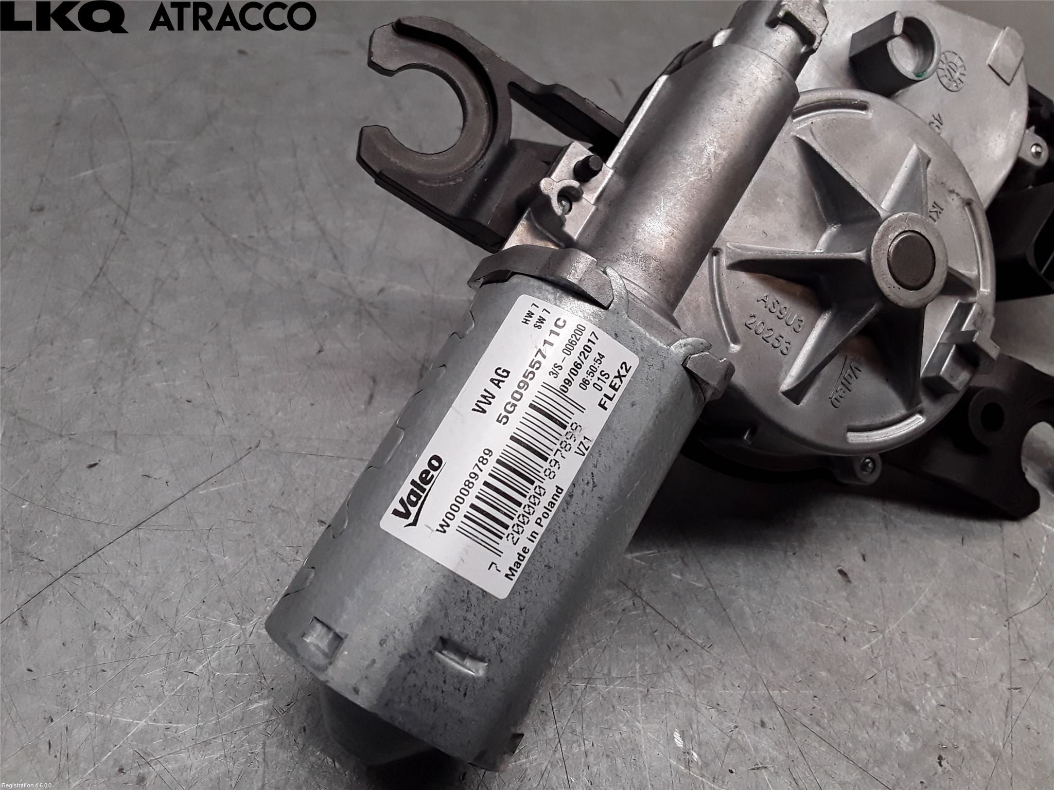 Volkswagen VW GOLF / E-GOLF VII 13-20 Viskermotor Bakluke