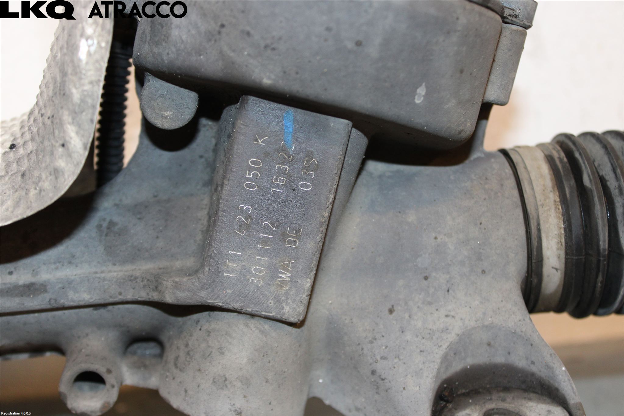 Volkswagen VW TOURAN 10-15 Servo Snekke - Tannstang