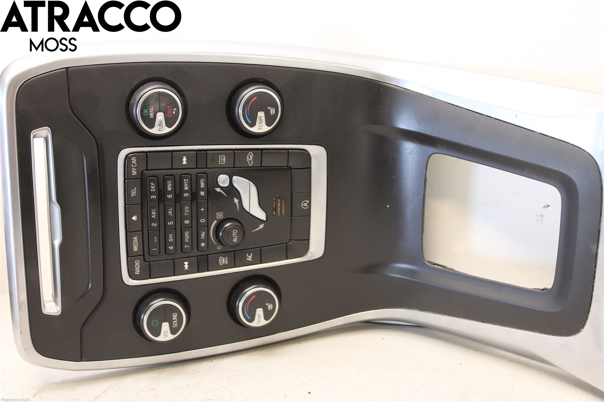 Volvo V70 14-16 Varme Ac Betjening-Display