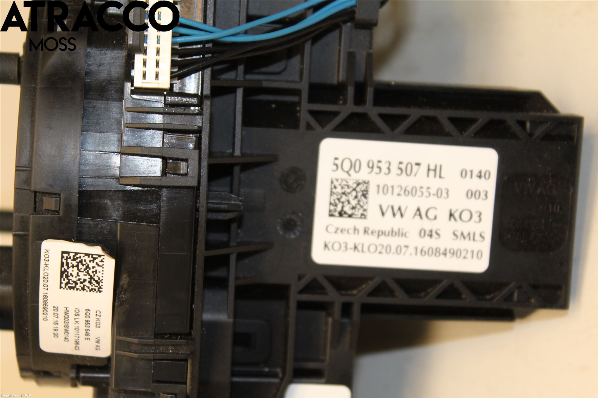 Volkswagen VW GOLF / E-GOLF VII 13-20 Bryter Ratt Kombi H Og V