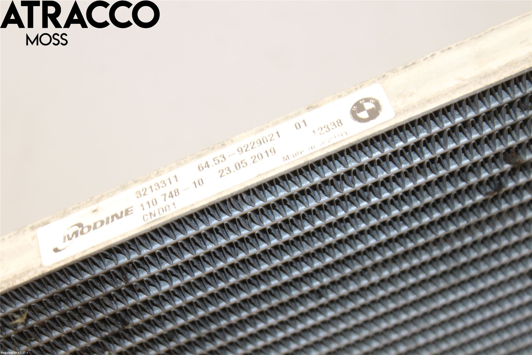 BMW 3 E92/93 Coupé/Cab 05-14 Varme Ac Kondenser-Kjøler