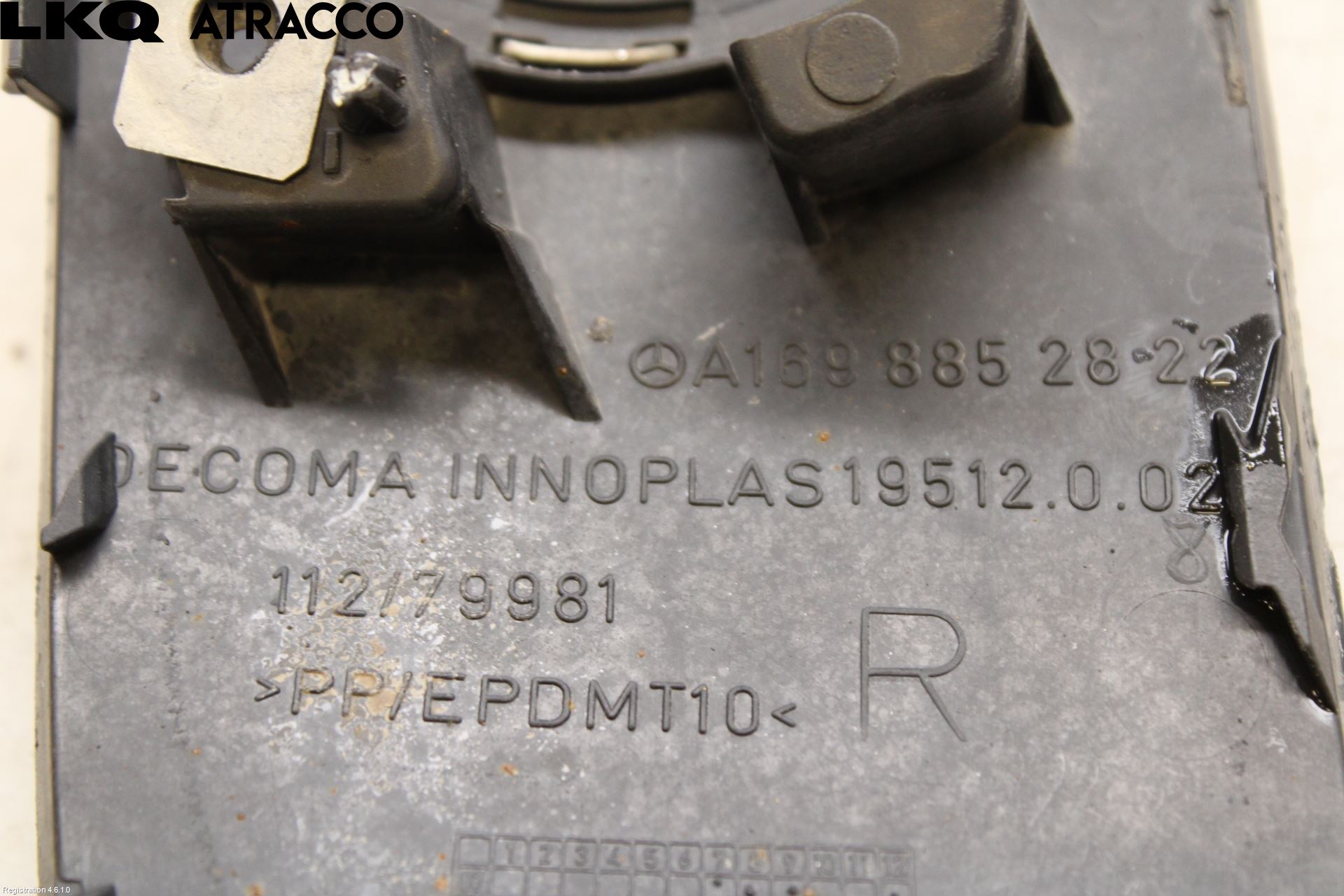 Mercedes-Benz MB B-KLASS (W245) 05-12 Frontlykt Kurve-Tåkelys Ramme