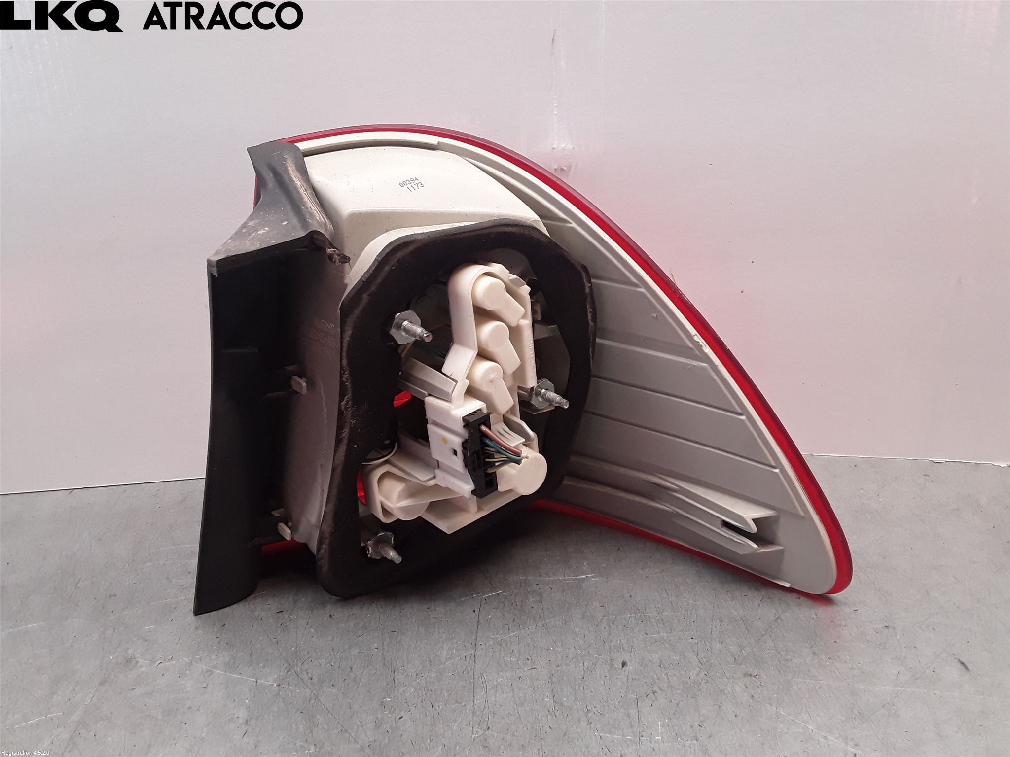 BMW 3 E90/91 SED/TOU 05-12 Baklykt Venstre  På Luke(Indre