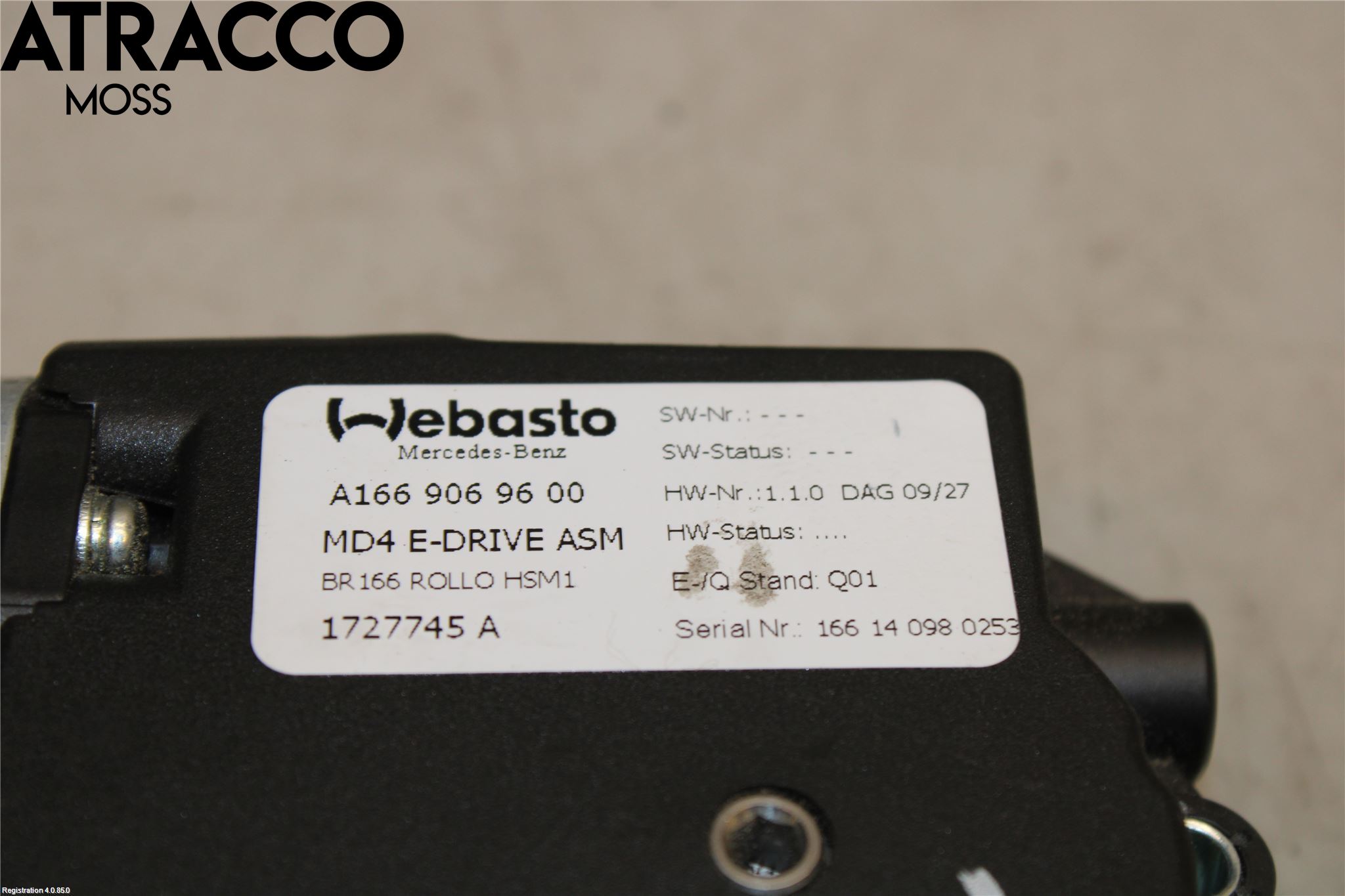 Mercedes-Benz MB GL/GLS-KLASS (X166) 12-19 Takluke Motor