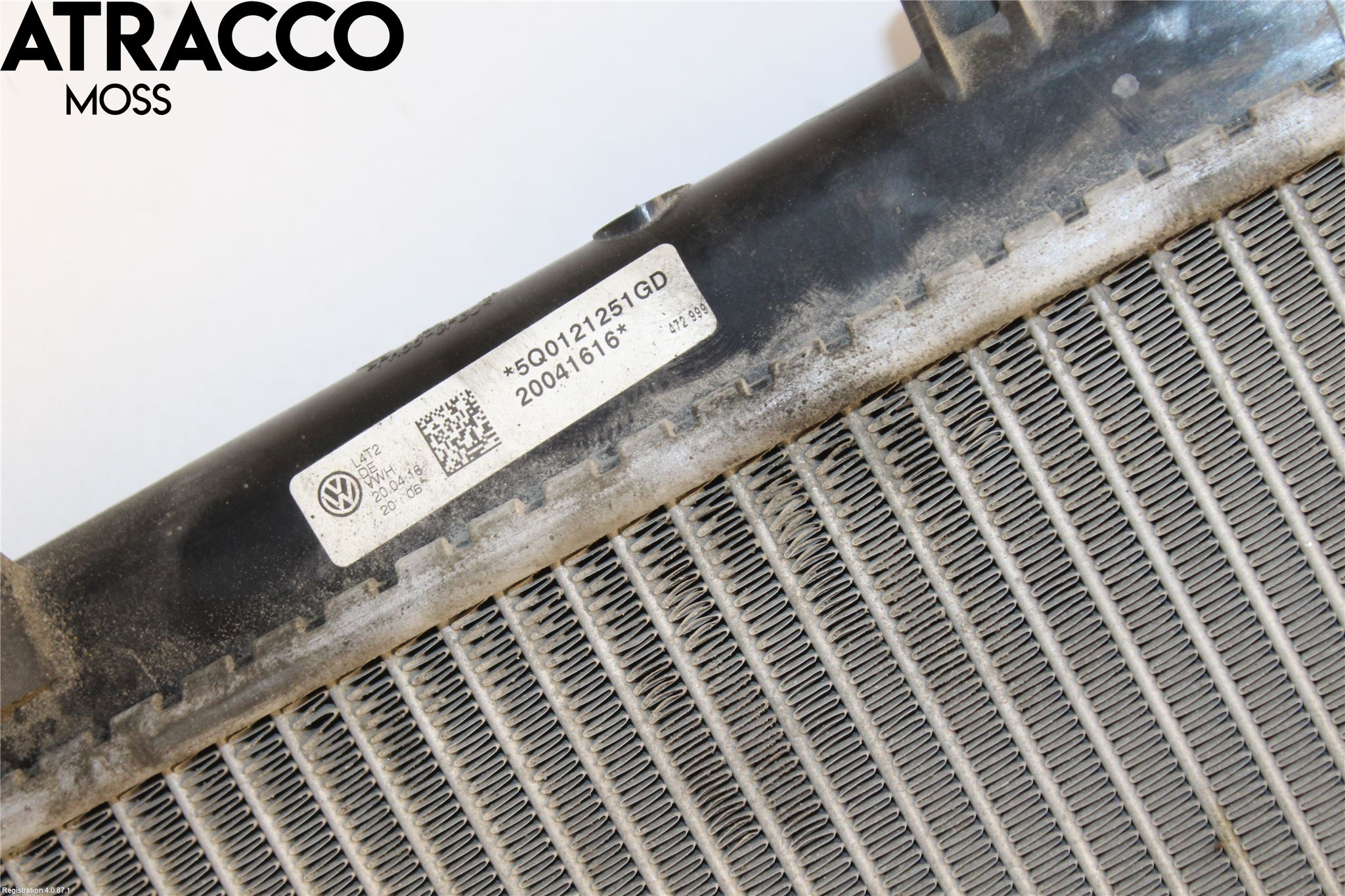 Volkswagen VW PASSAT 15-19 Radiator Automat