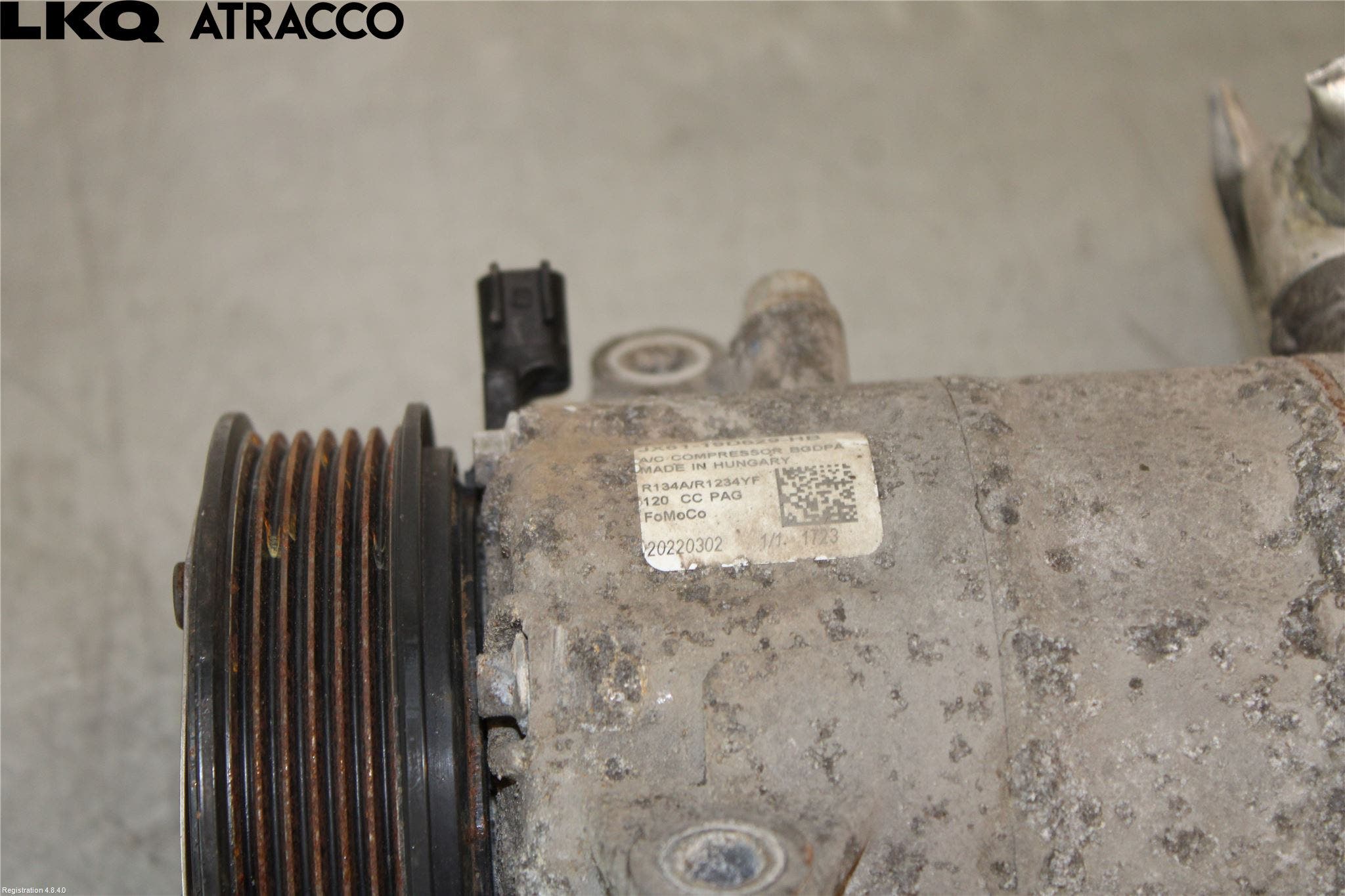 Ford TRANSIT/TOURNEO CONNECT 13-22 Varme Ac Kompressor