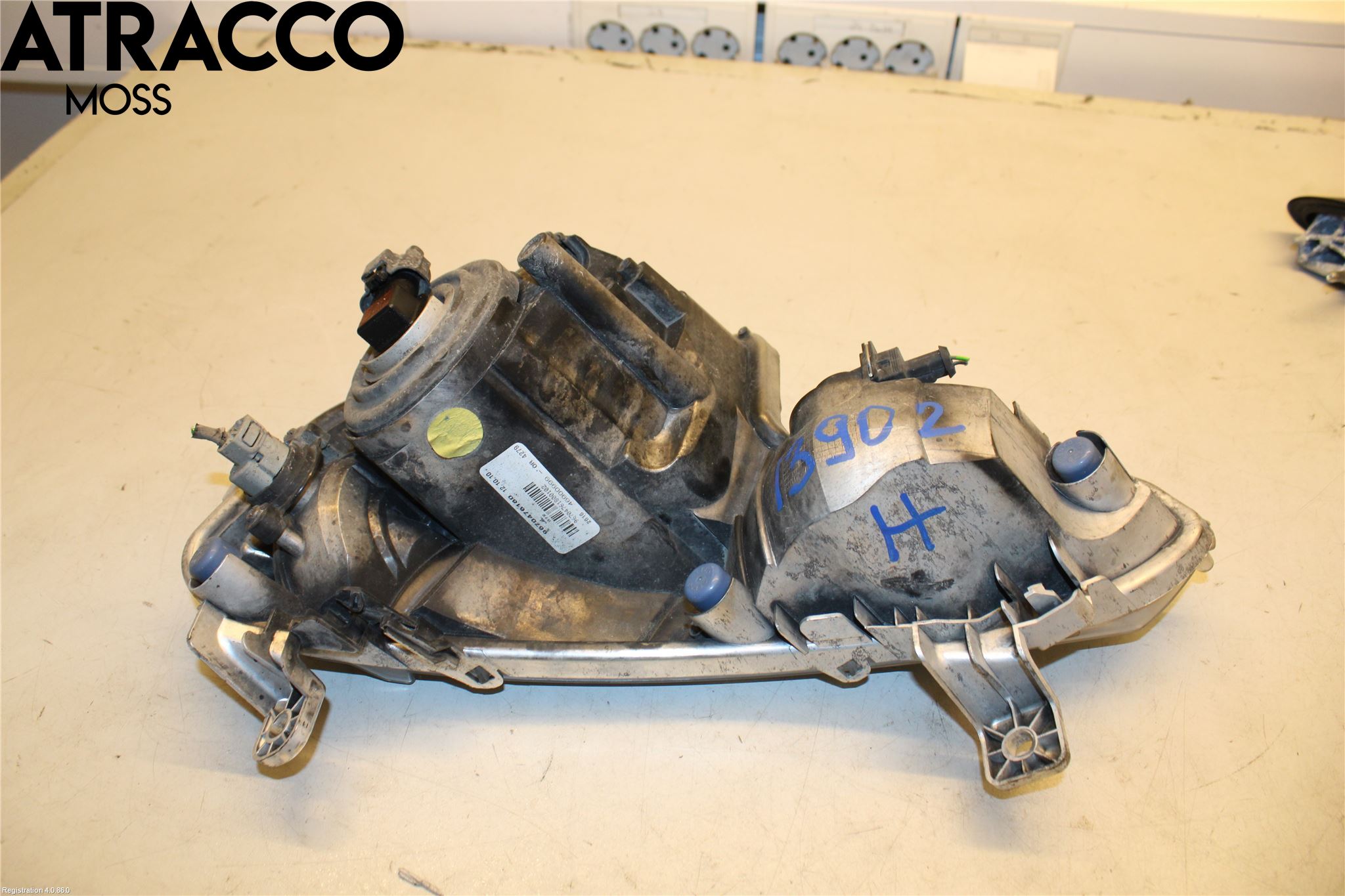 Peugeot 508 11-18 Frontlykt-Kurve-Tåkelys