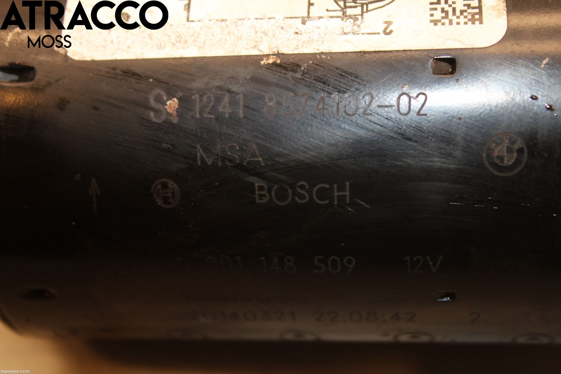 BMW 5 F10/F11/F18 09-17 Startmotor Diesel