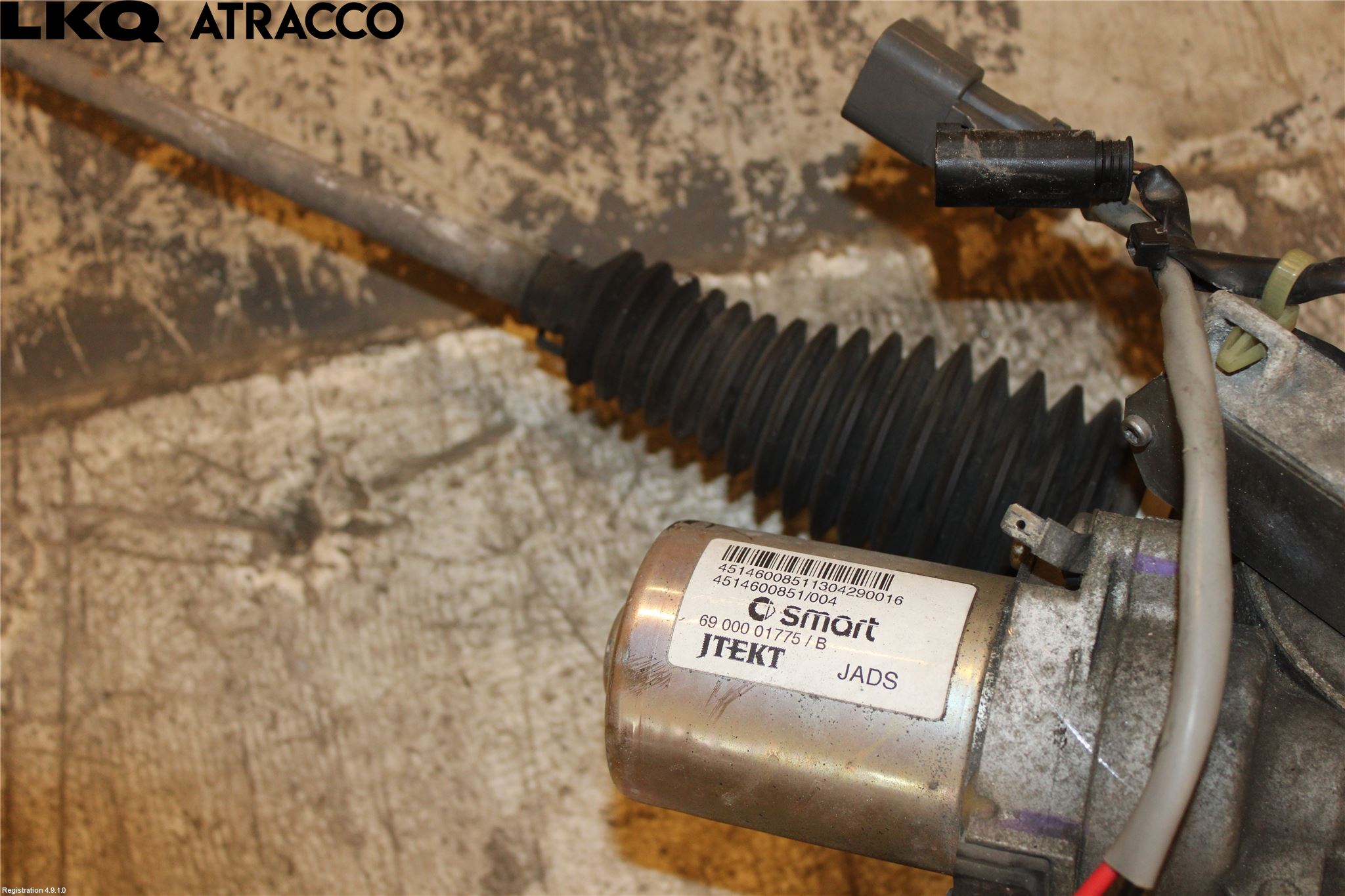 Smart FORTWO I 99-07 Servo Snekke - Tannstang